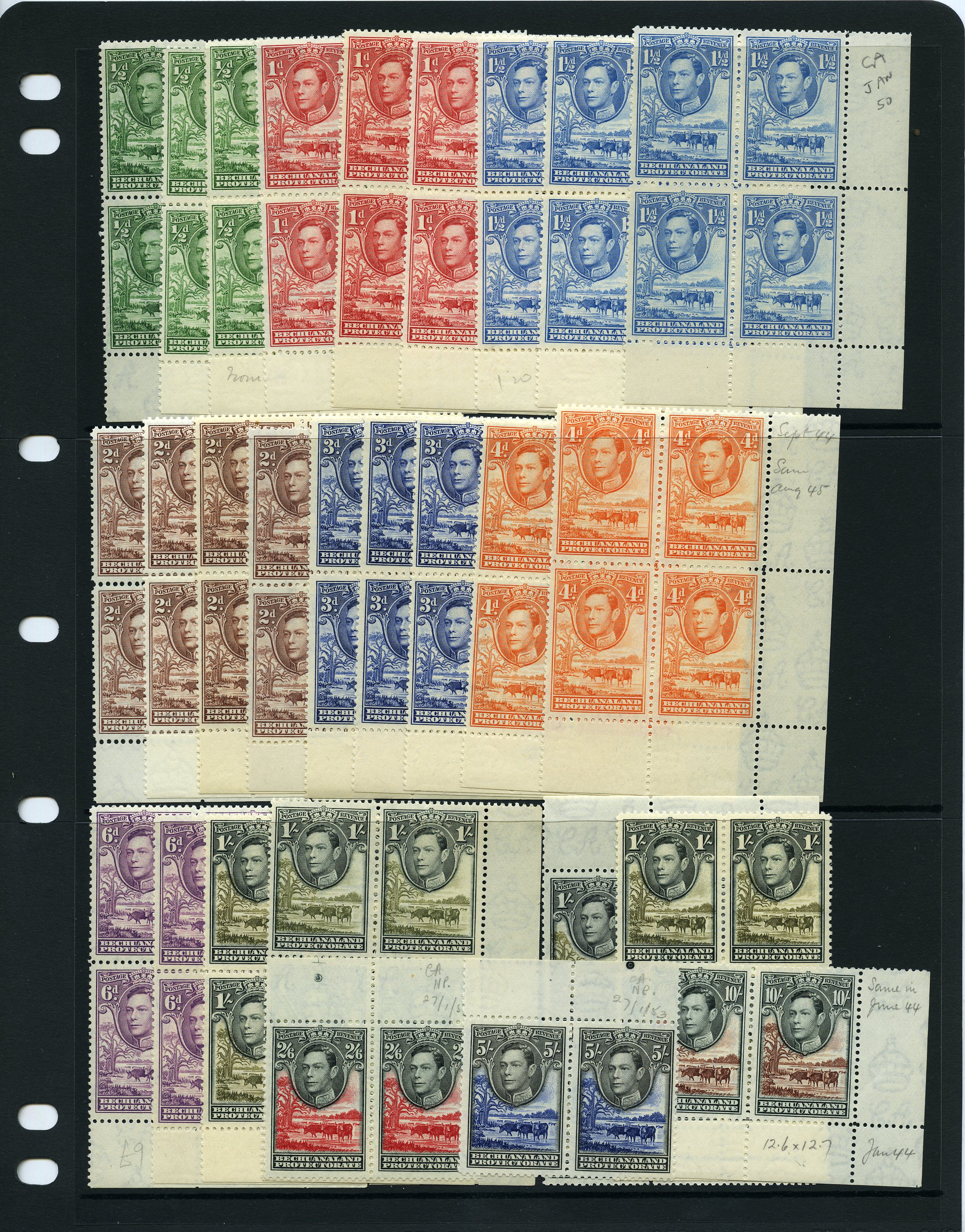 1938 set multiples mint, collected for...