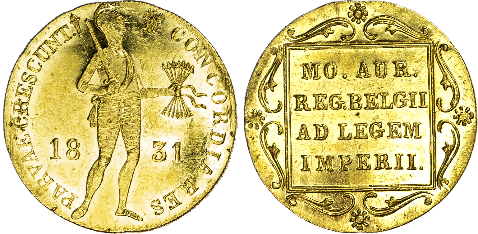 Poland, November Uprising (1830-183), gold Ducat, 183