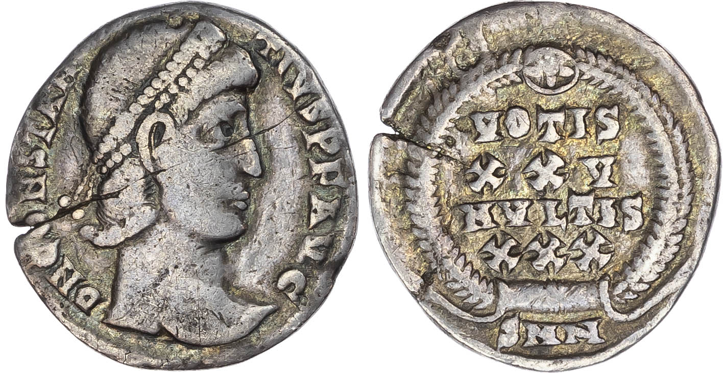 Constantius II (AD 337-361) AR Siliqua, Nicomedia, AD 340-351, 3.26g.
