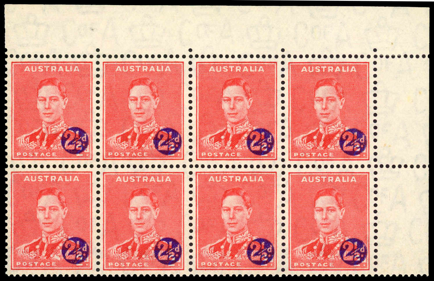 Australia SG 200b block mint