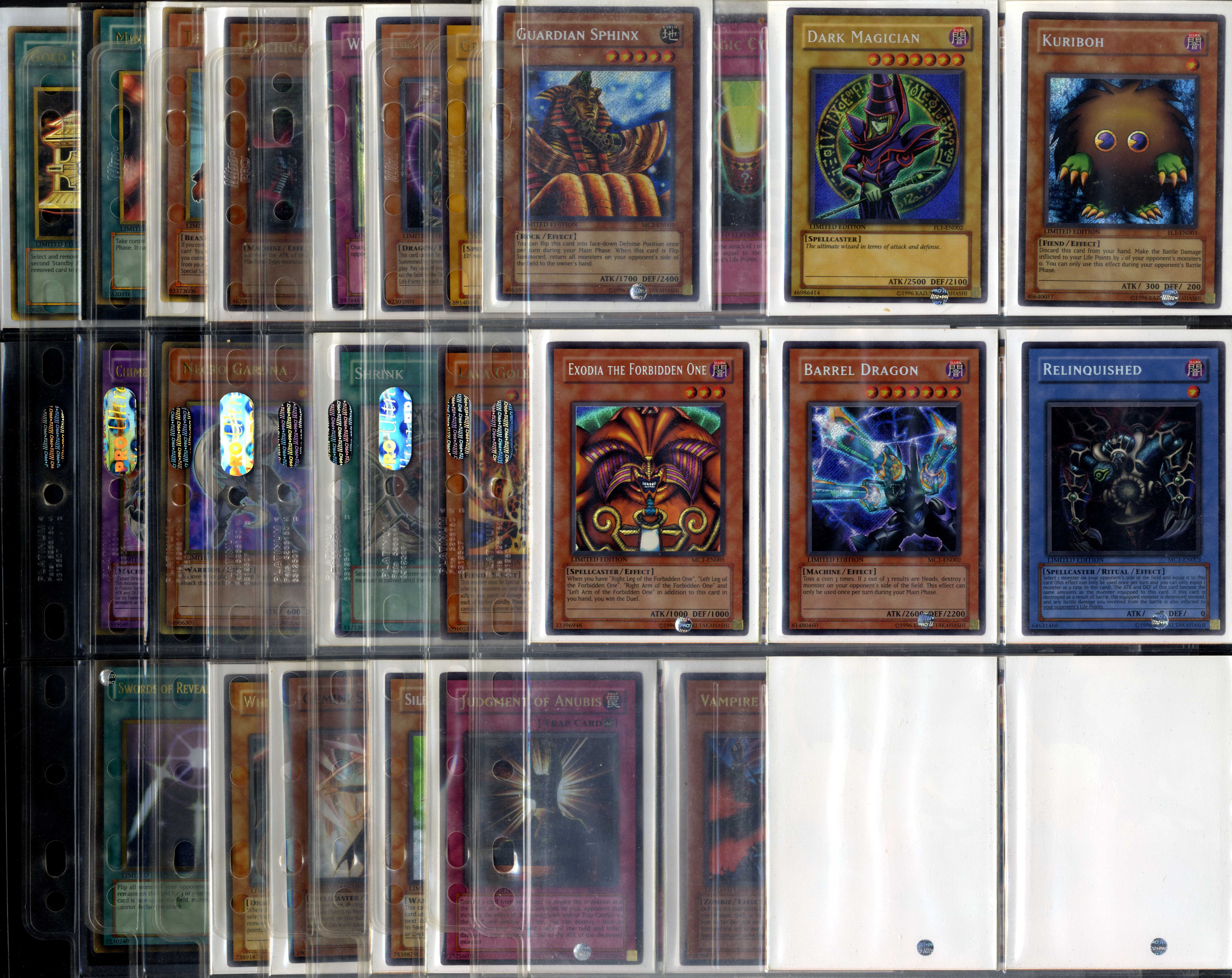 Yu-Gi-Oh! TCG - Master Collection, Special Edition & Gold Series Collection 