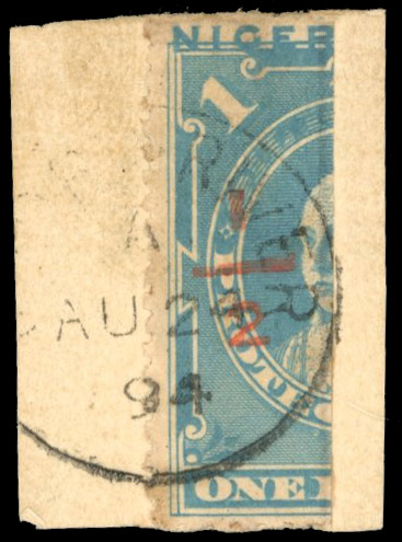 Niger Coast SG 58 used