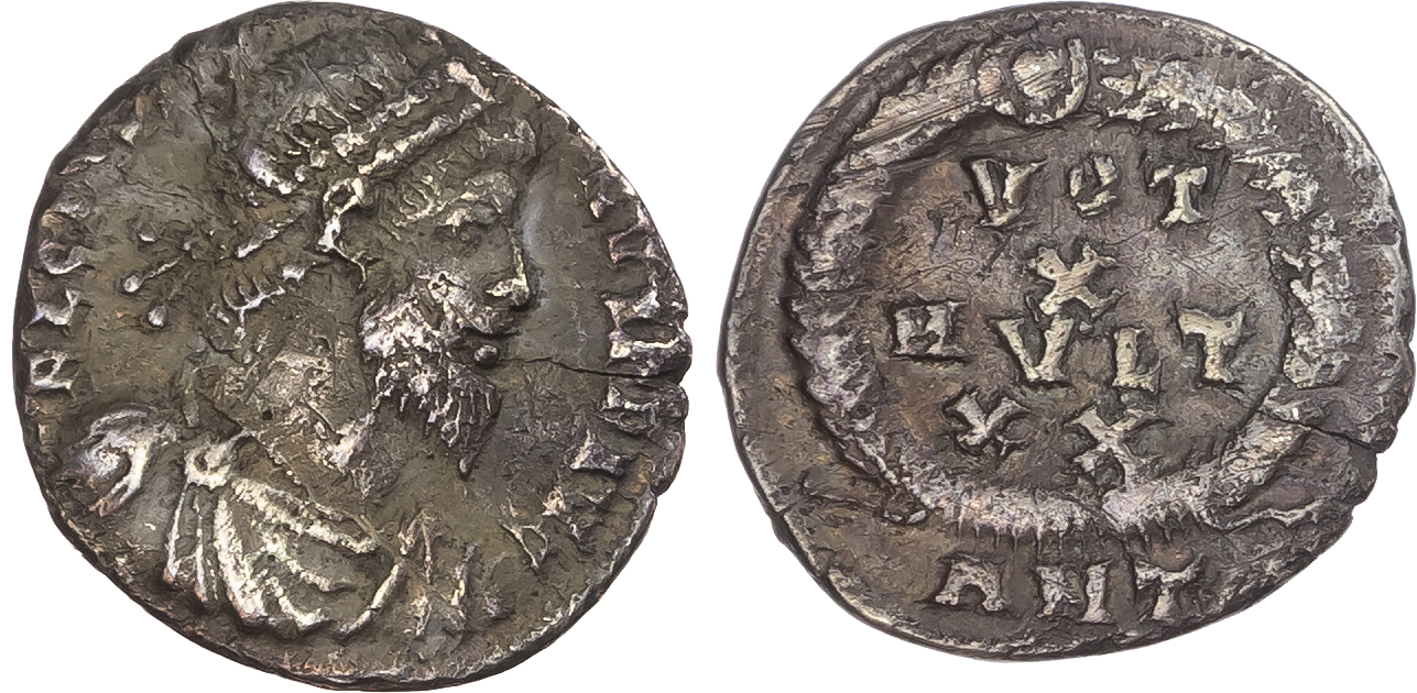 Julian II (AD 360-363) AR Siliqua, Antioch, 1.90g.