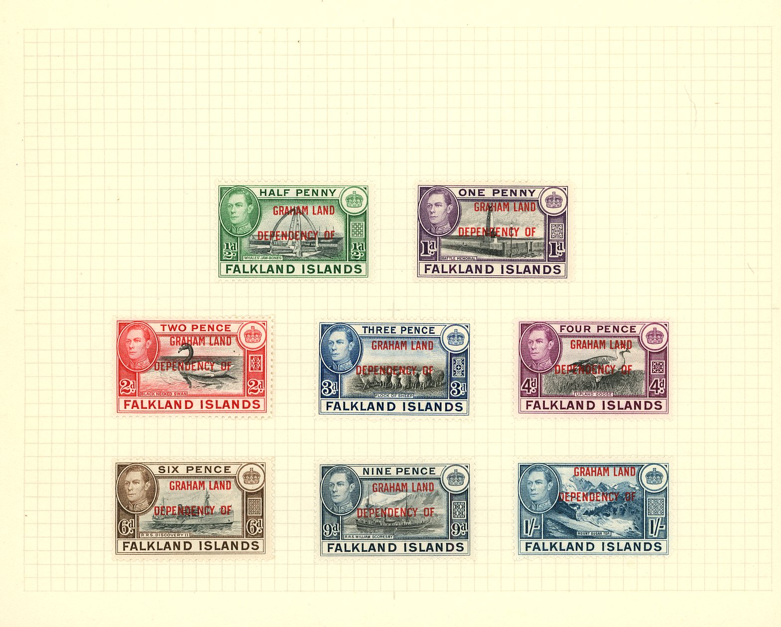 KGVI mint in half-sized Frank Godden...