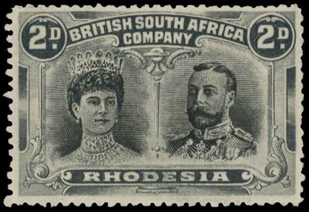 2d black and slate-black RSC K, position 47 mint