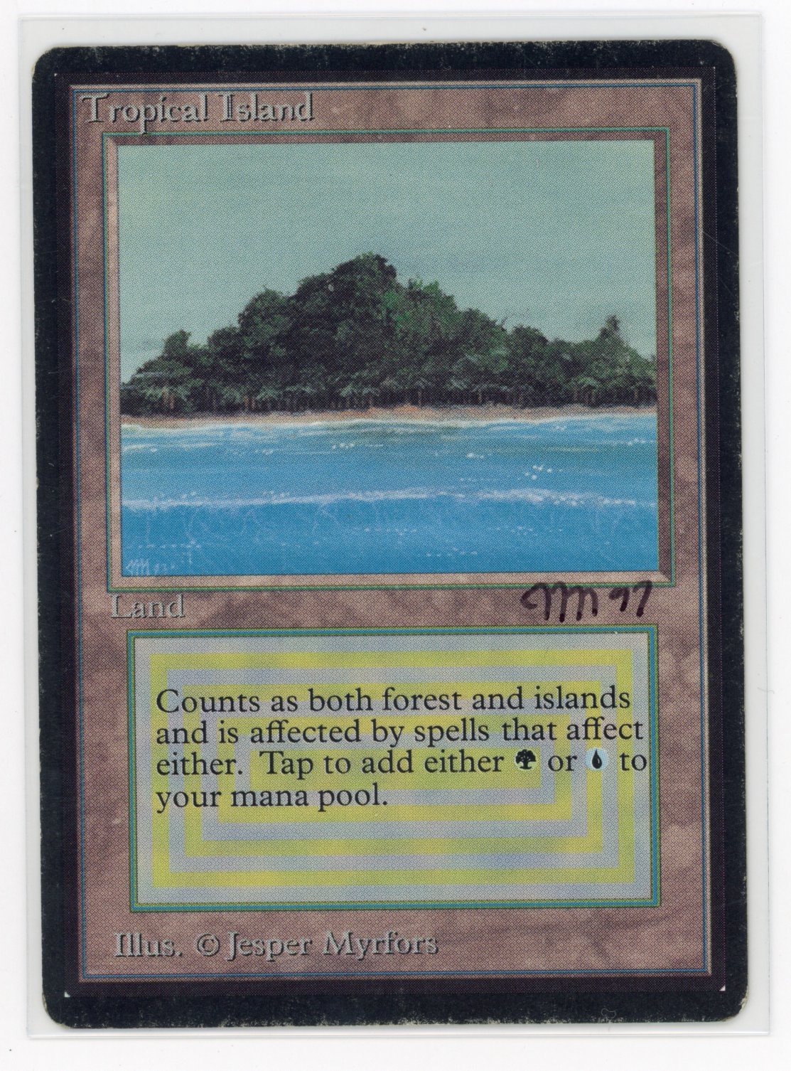 Tropical Island - Beta (LP, Signed)