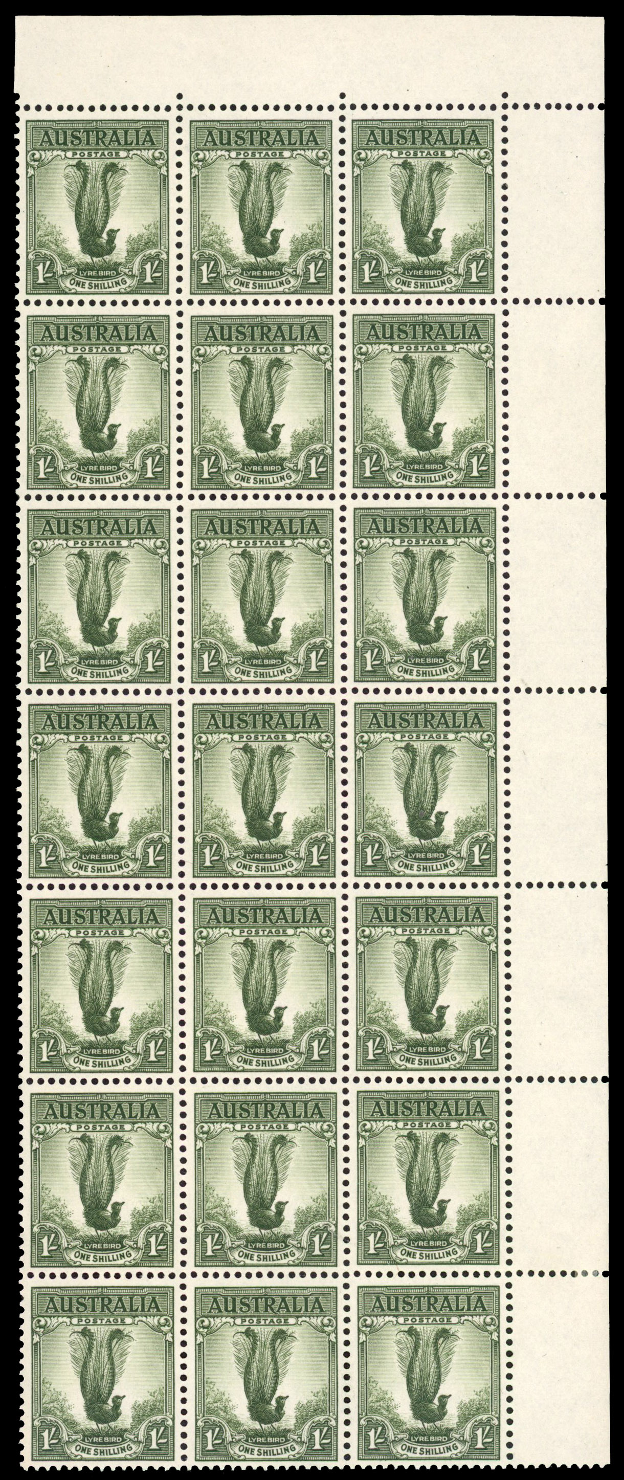 Australia SG 230d, db block mint