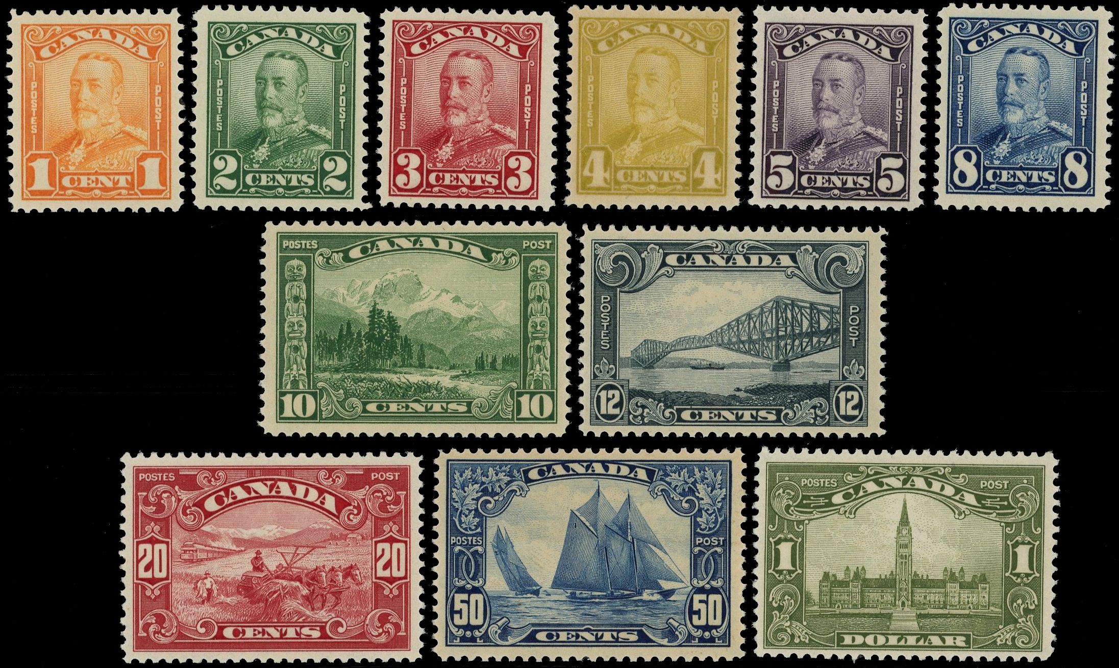 Canada SG 275-285 mint