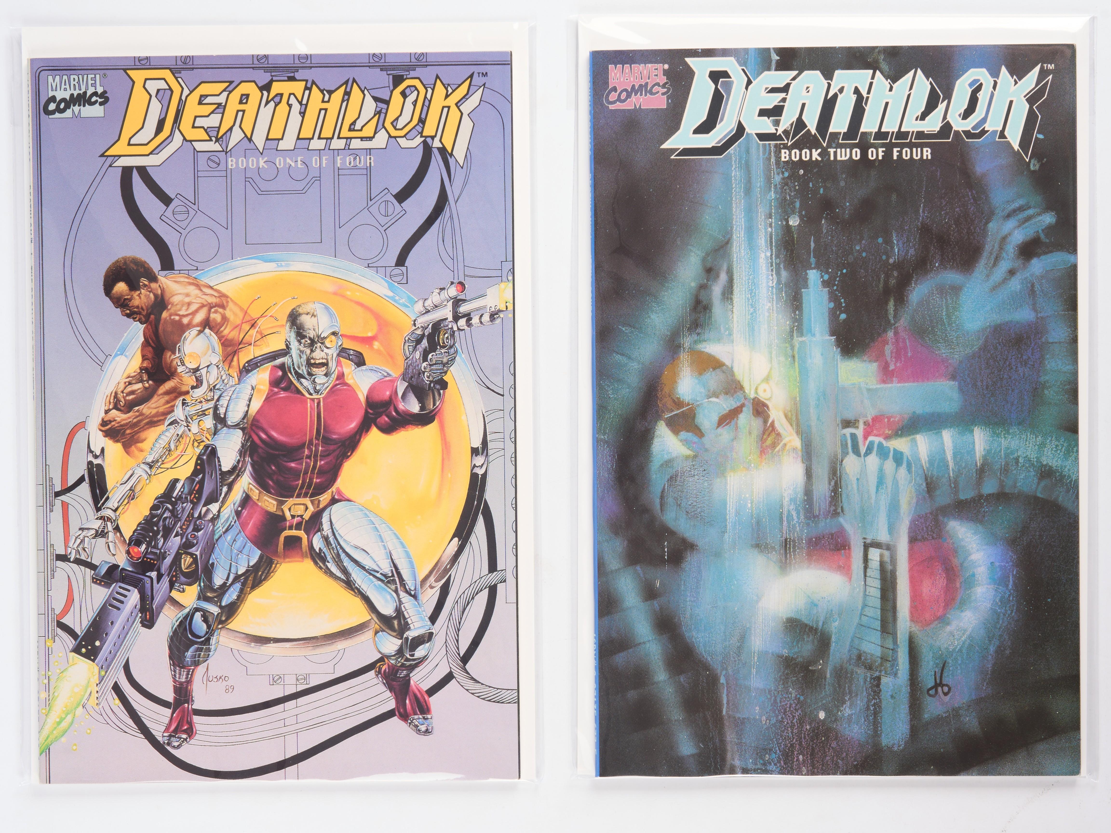Deathlok Vol 1 (Marvel Comics, 1990) Complete Set of 4 Issues