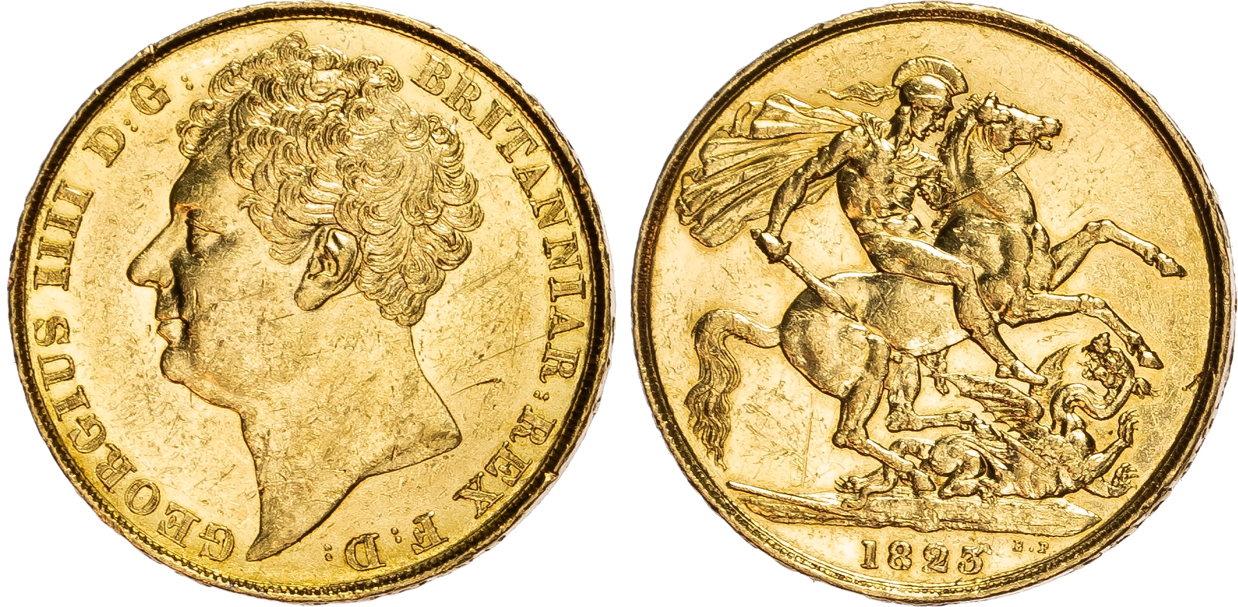 George IV (1820-30) Two Pound, 1823