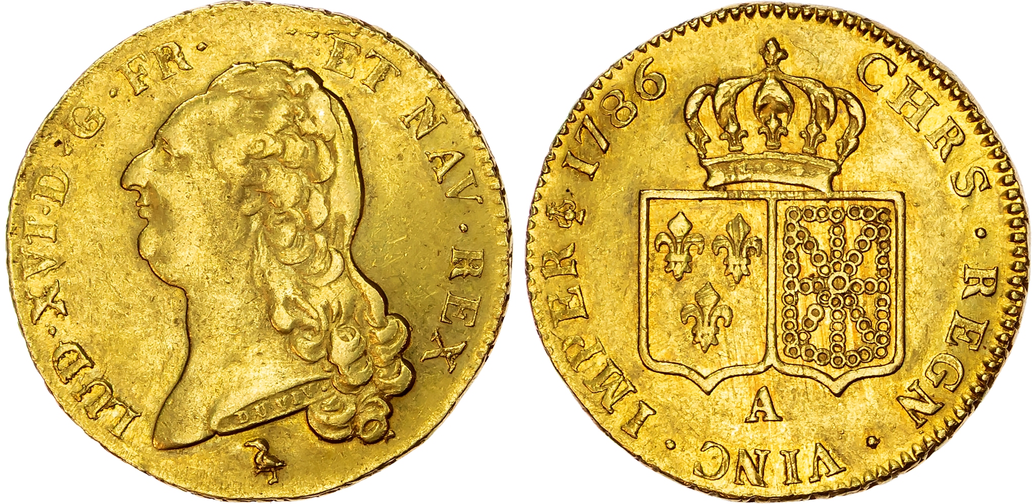 France, Louis XVI (1774-1793), gold Double Louis d’Or, 1786