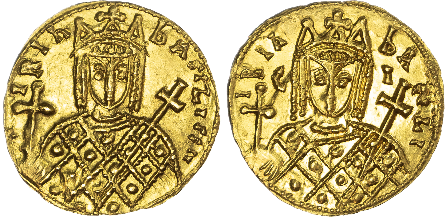Irene AV Solidus. Syracuse, AD 797-802.