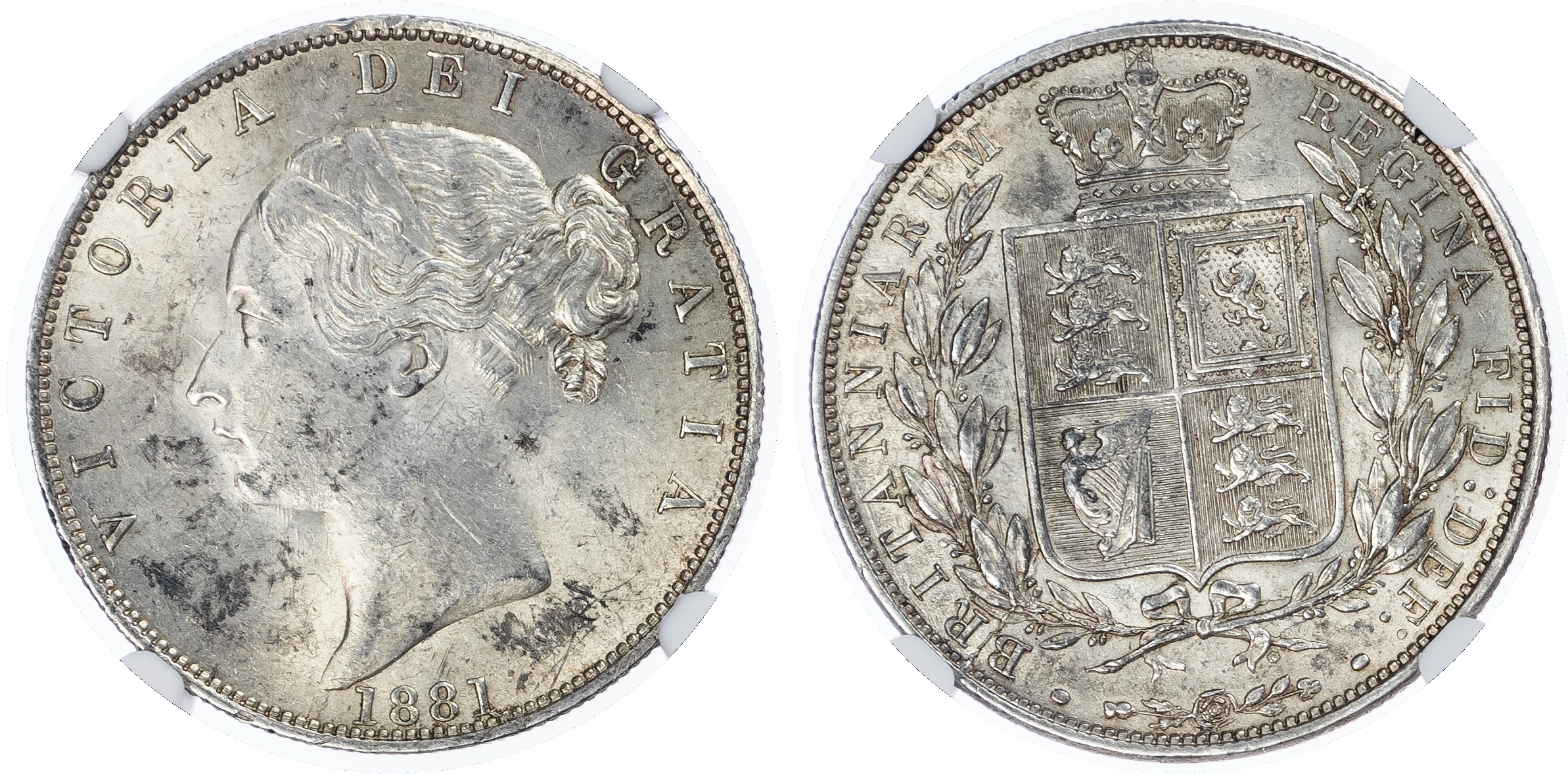 Great Britain. Victoria AR Halfcrown. 1881. 