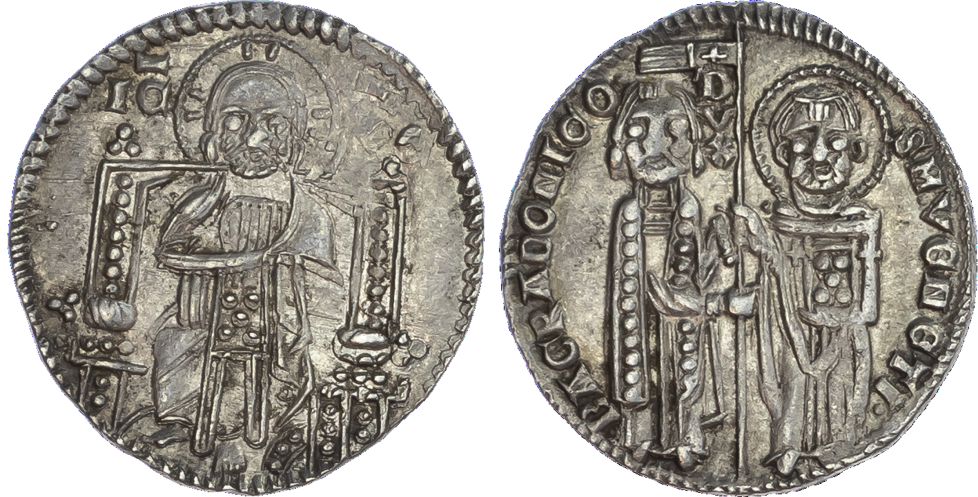 Italy, Venice, Bartolomeo Gradenigo (1339‑1342), silver Grosso, 2.18g.