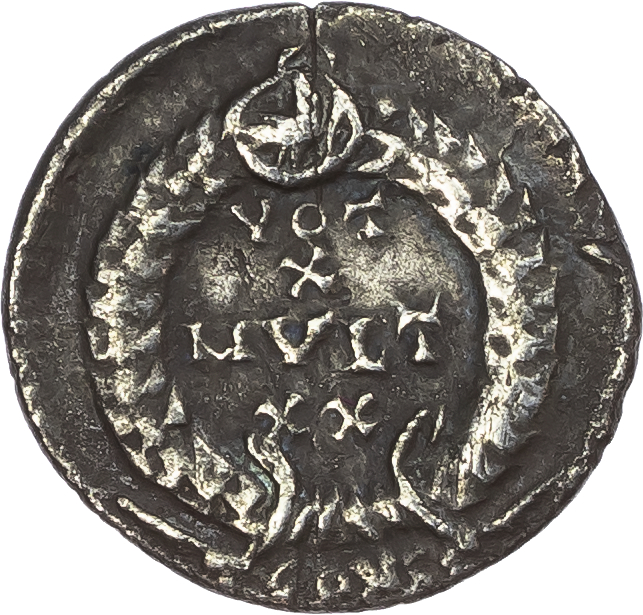 Past auction: Julian II (AD 360-363) AR Siliqua, Arles, 3rd Offi