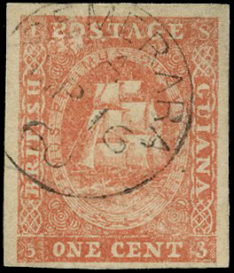 British Guiana SG 14 used 