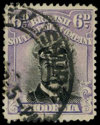 1922-4 6d Head Die IIIB, perf 14, white...