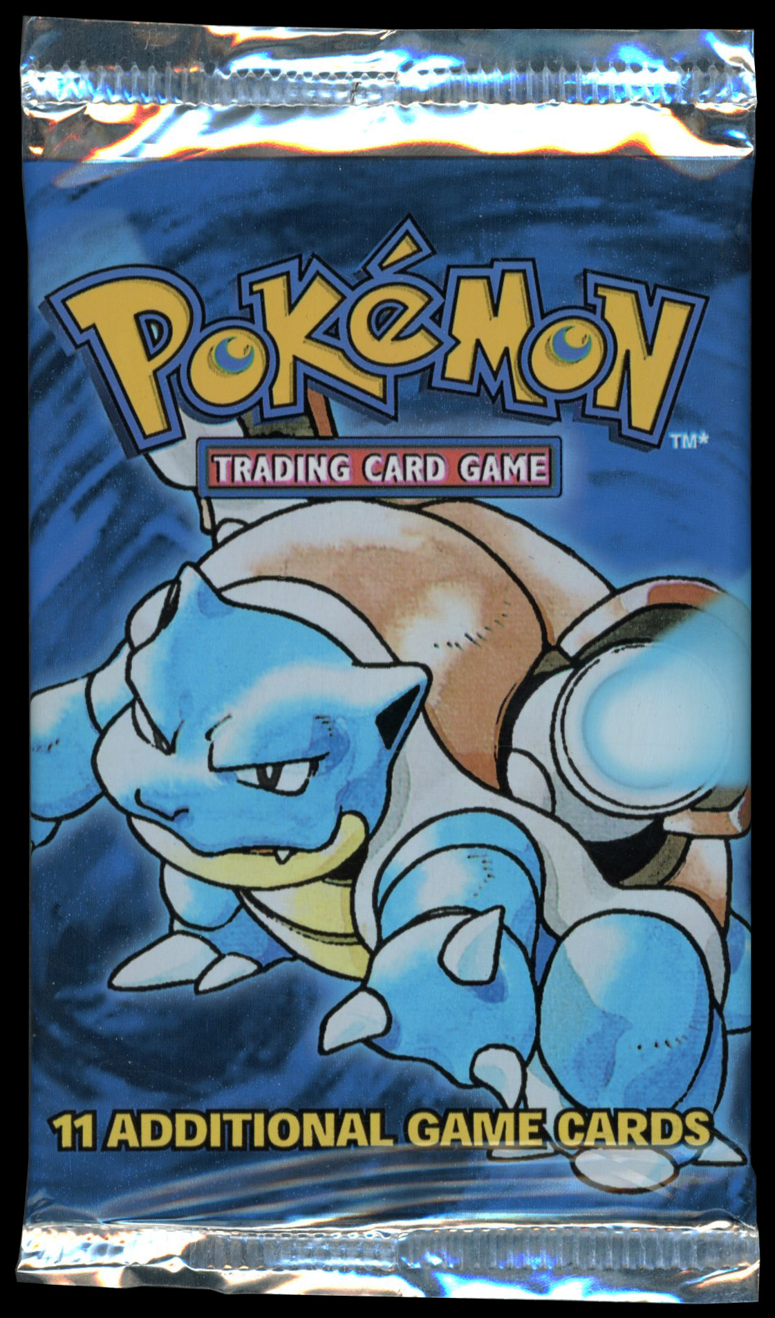 Pokémon TCG - Base Set Sealed Heavy Booster Pack - Blastoise Artwork
