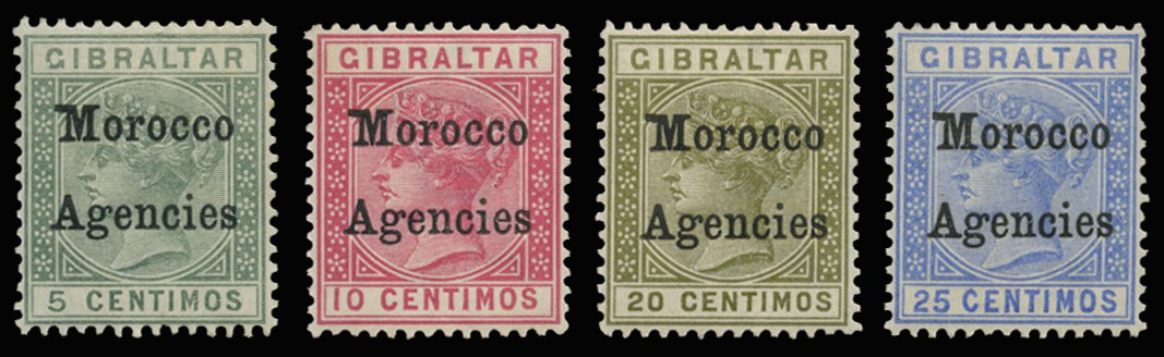 1899 5c to 25c, type 2 De La...