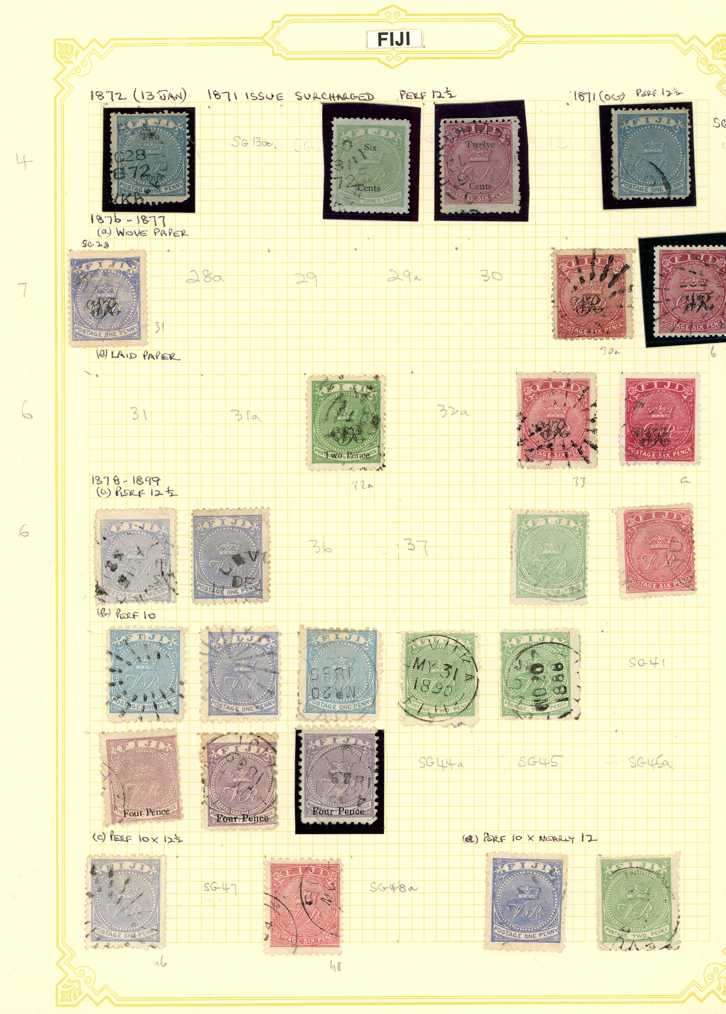 1872-1966 used collection (259) on...