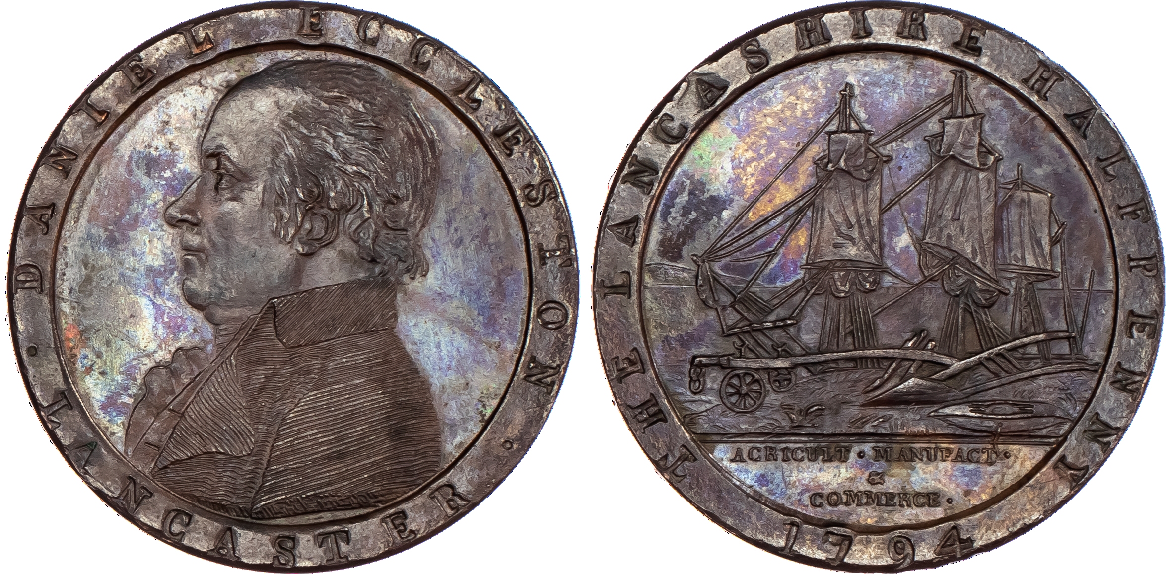 Lancaster, Daniel Eccleston bronzed...