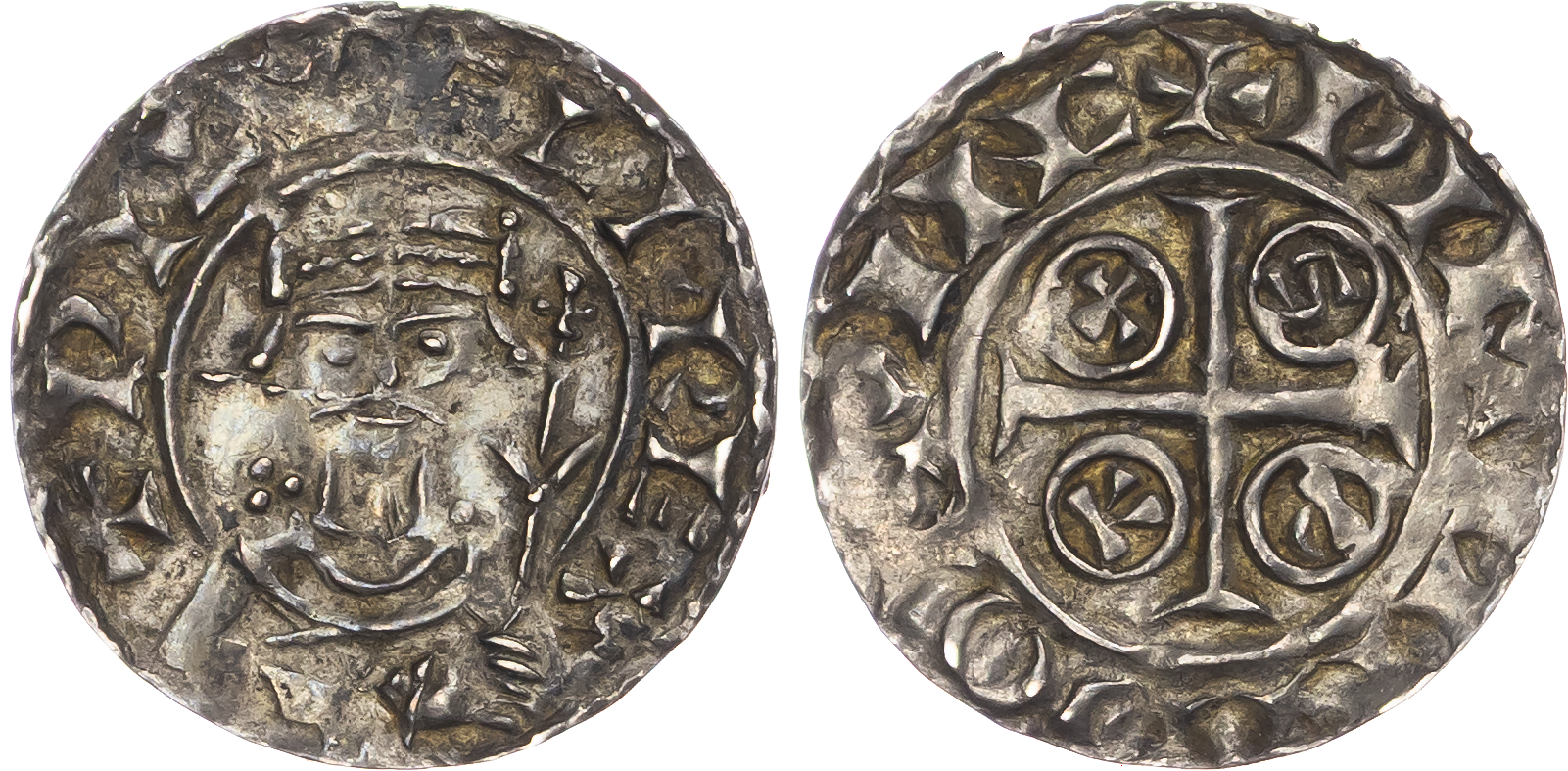 William I (1066-1087), AR Penny, PAXS type, Winchester mint, Wimund as moneyer.
