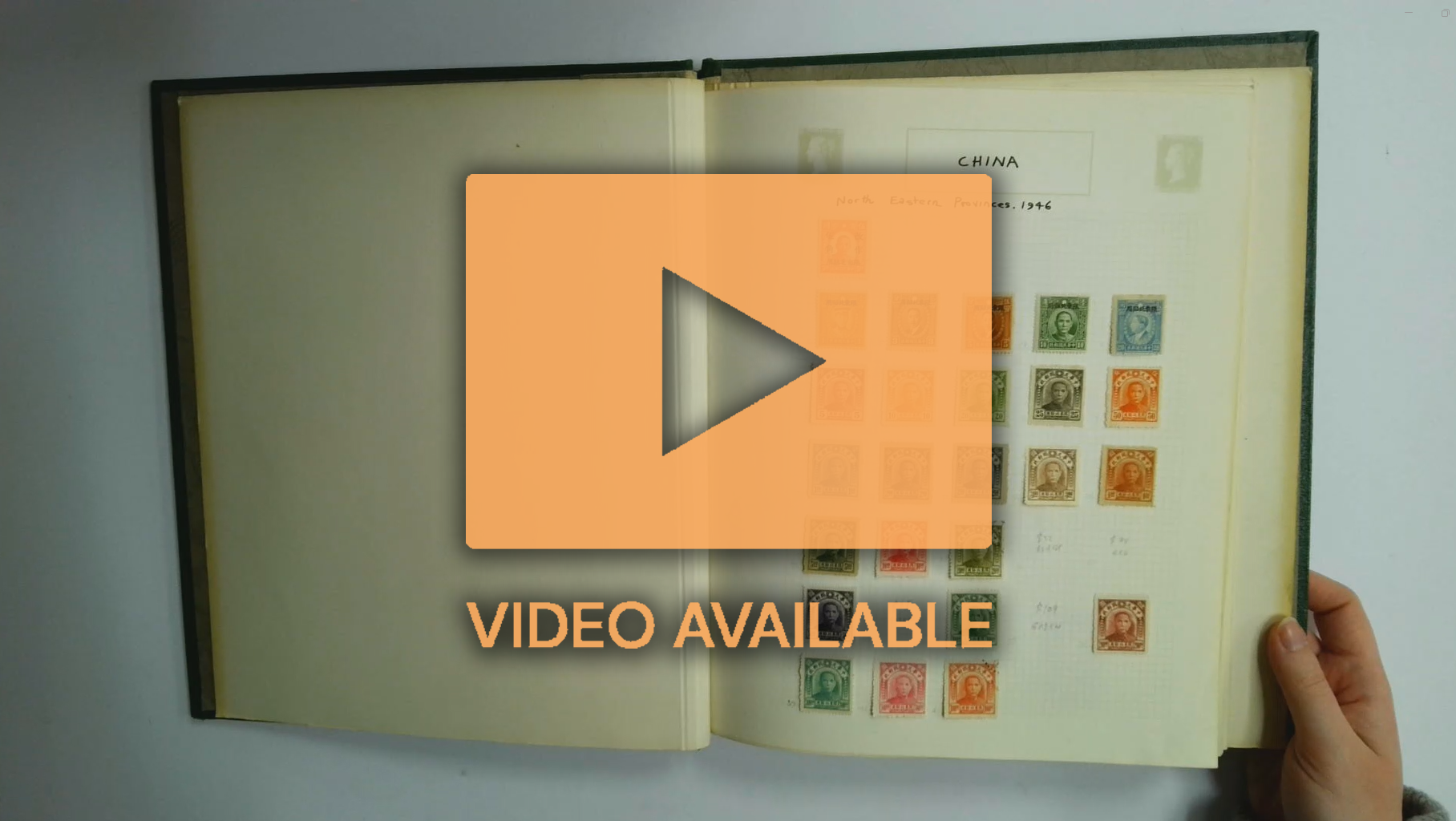 China collection in albums