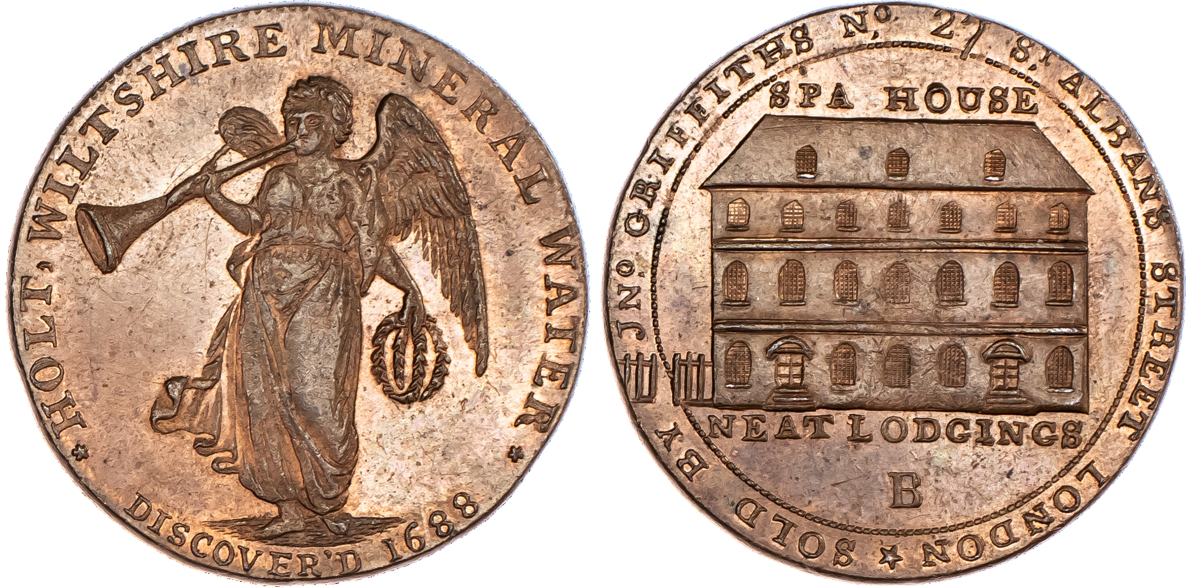 Holt, David Arnold Halfpenny undated,...