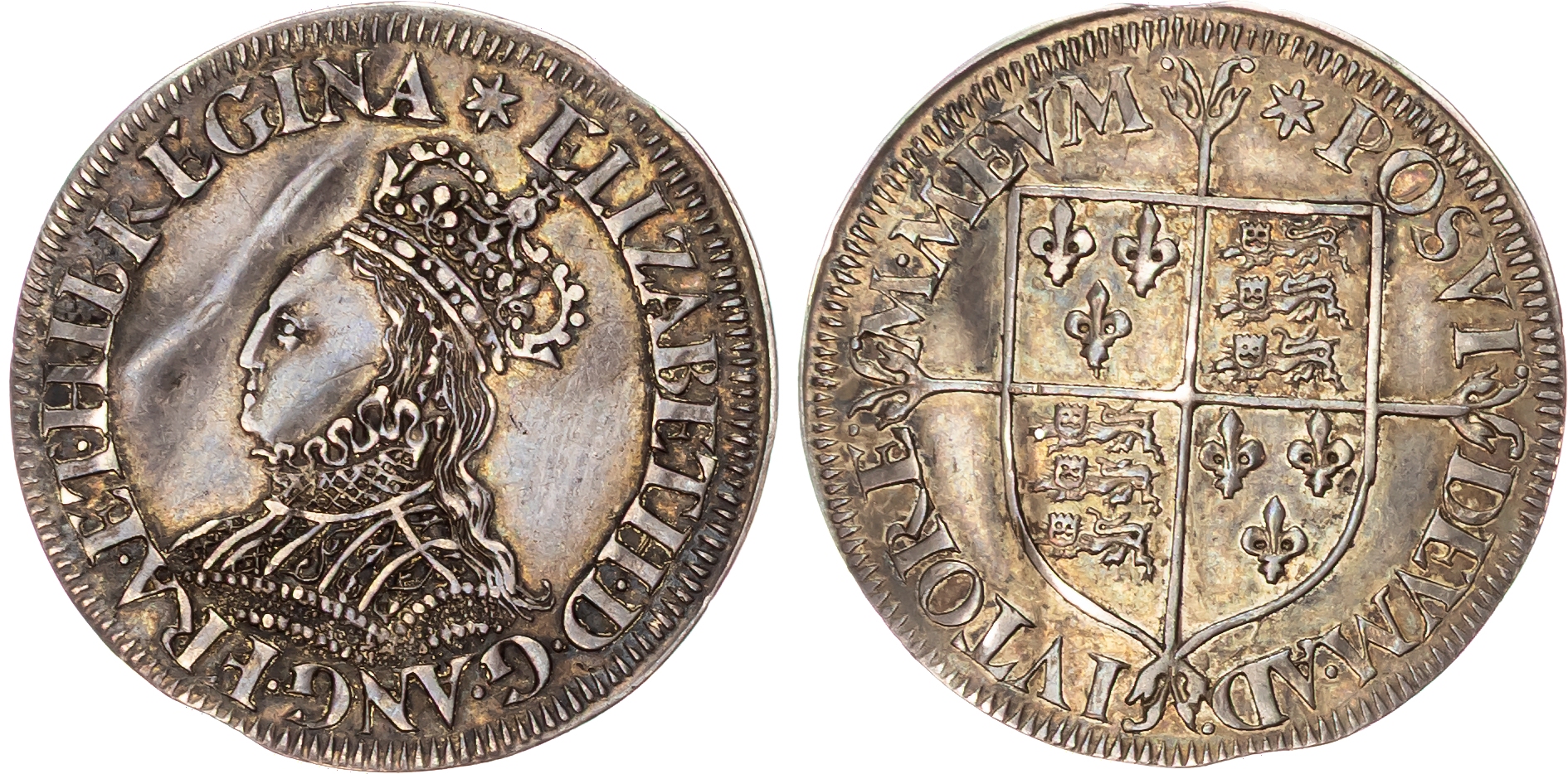 Elizabeth I (1558-1603) Groat, milled issue, mintmark star.
