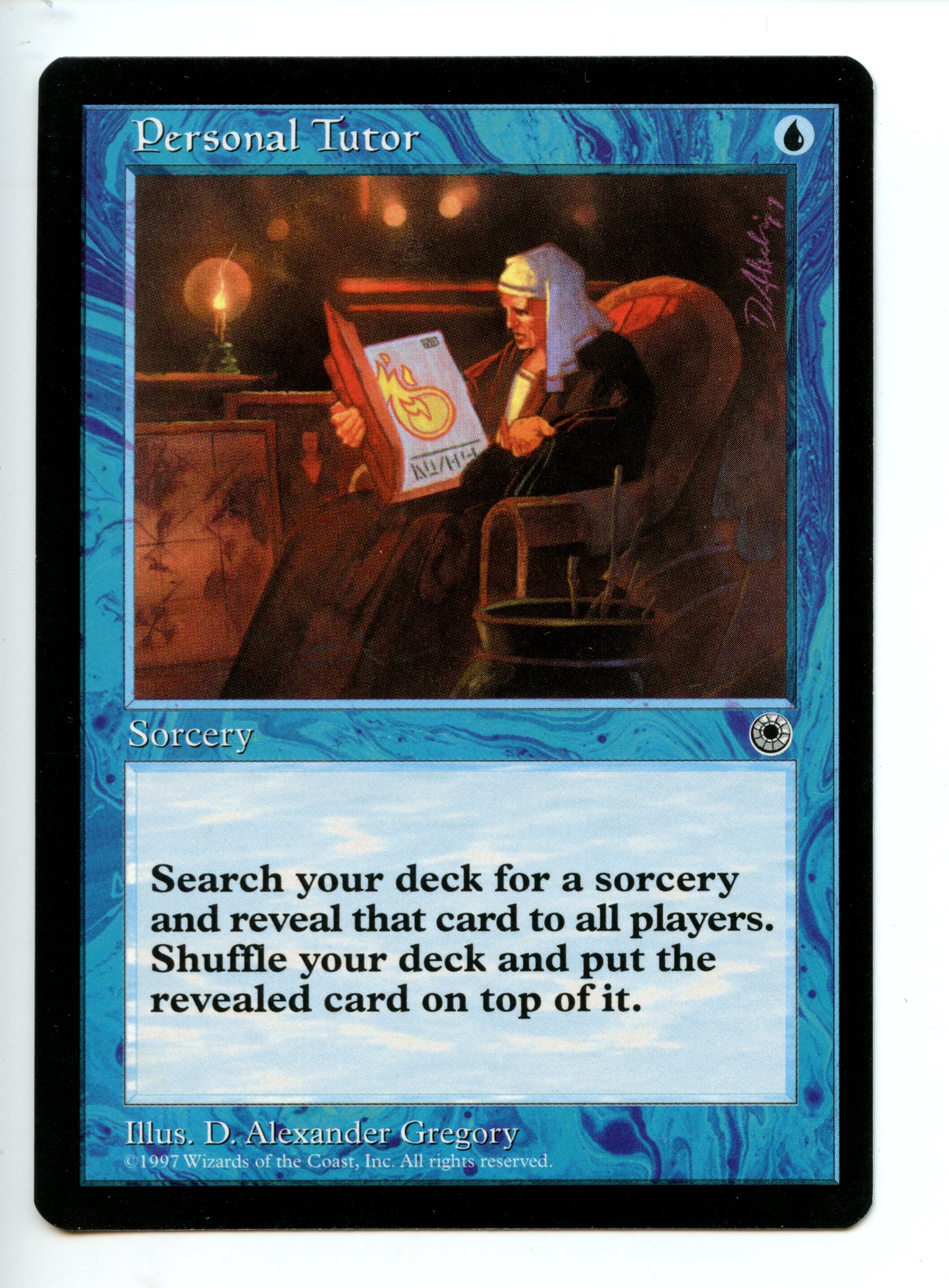 Magic The Gathering - Personal Tutor - Portal -Near Mint Condition