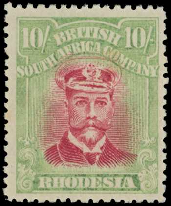 1922-3 10/- Head Die IIIB, perf 14....