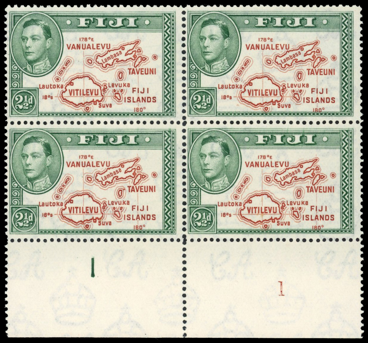 Fiji SG 256a block mint