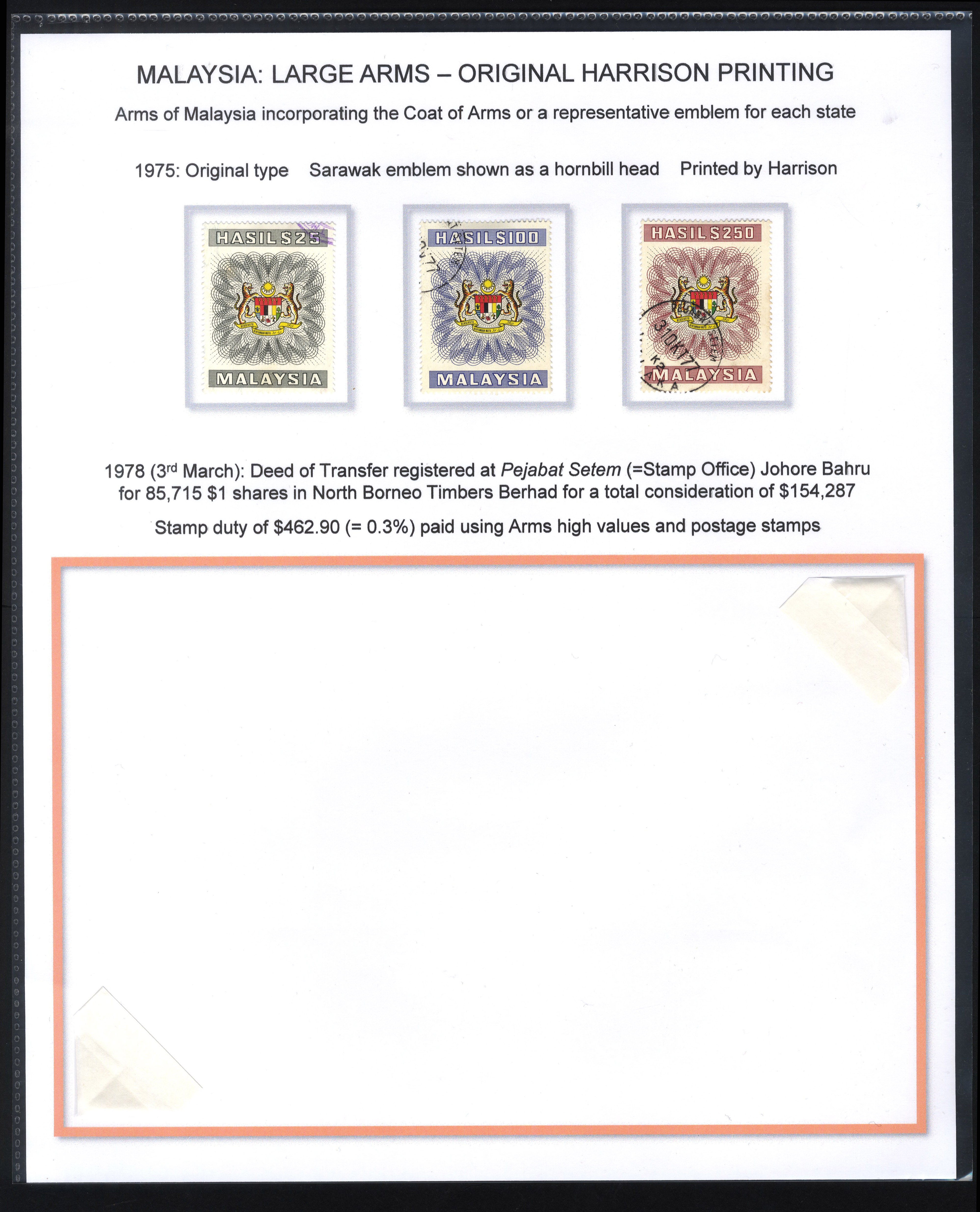 Malaysia Revenues 1975-2009 issues