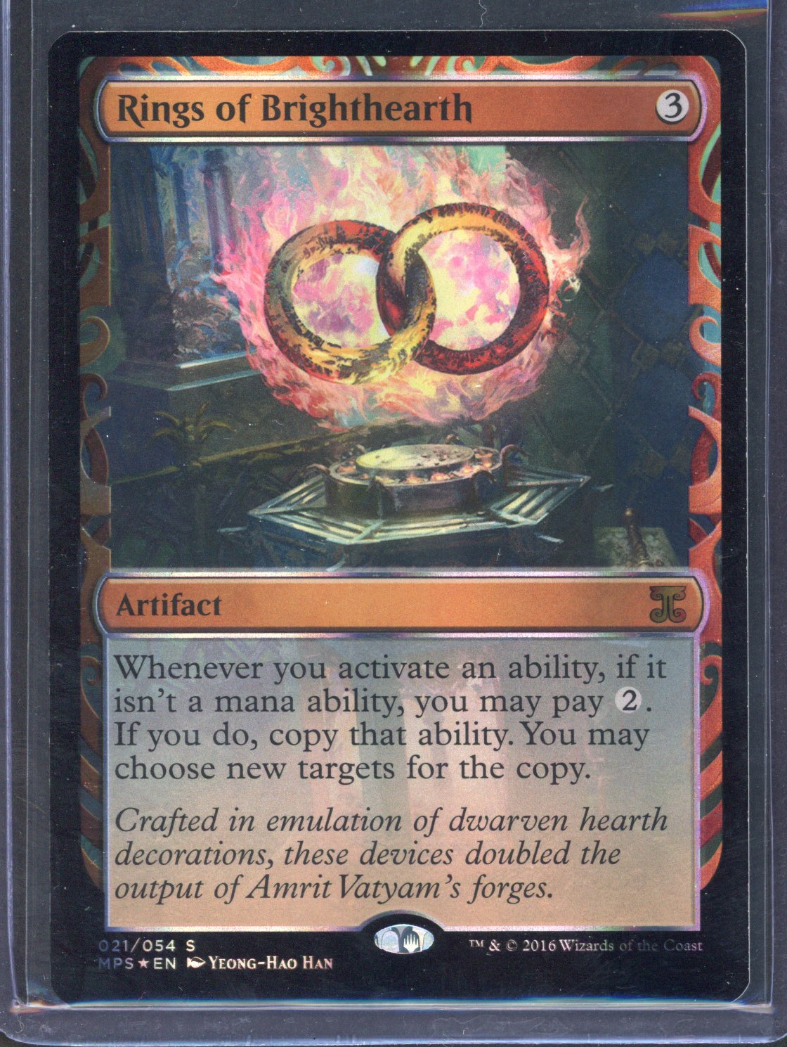 Magic the Gathering - Rings of Brighthearth - Kaladesh Inventions - Lightly Played