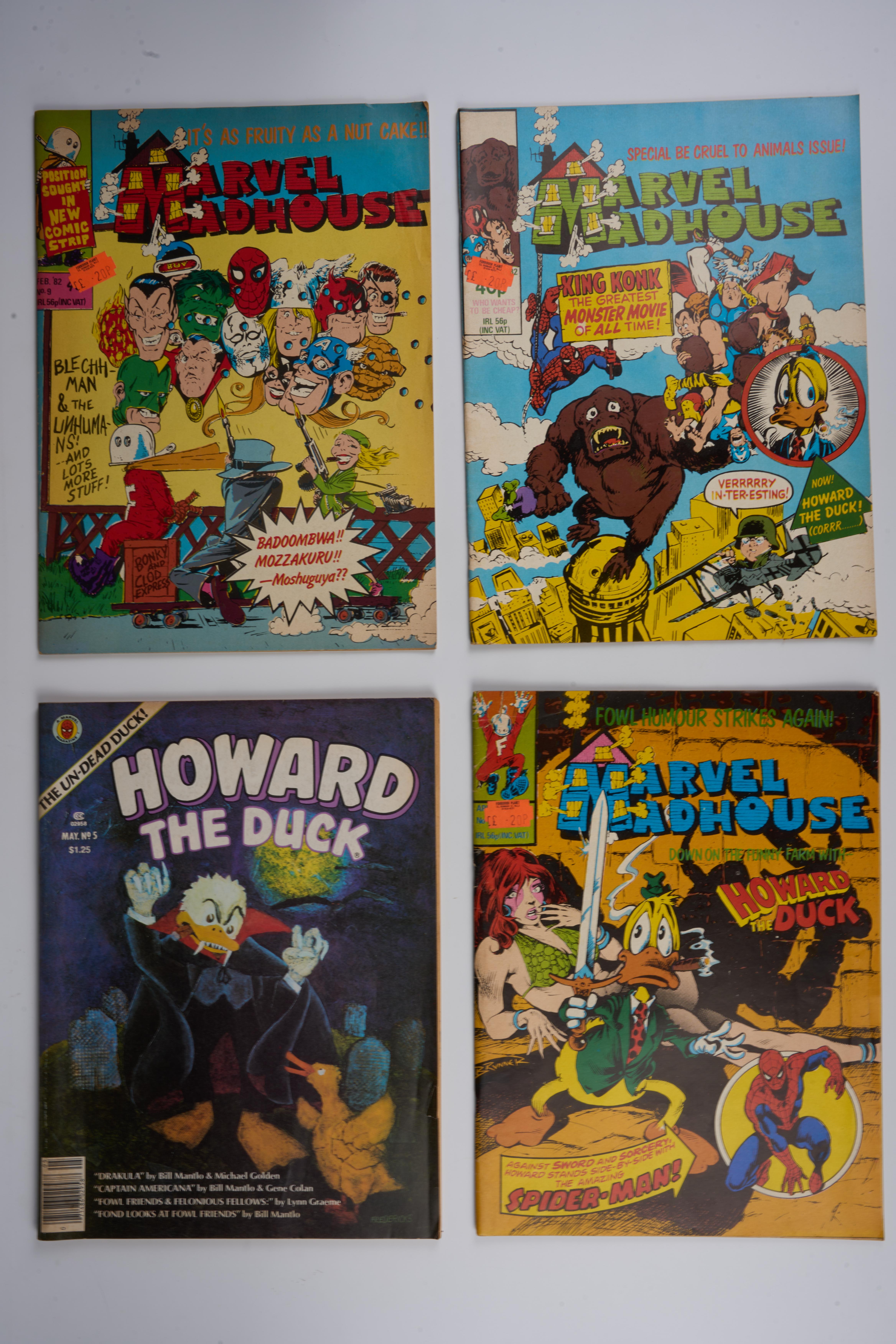 Marvel Magazine & British Mad Magazine (Marvel Magazine/Thorpe & Porter, 1976-89) Bundle of 25
