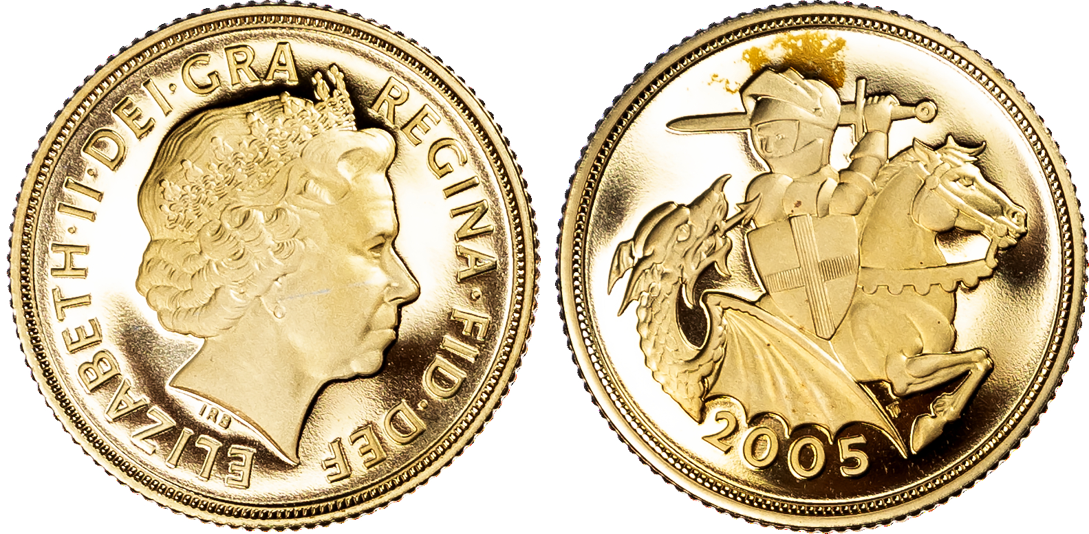 Elizabeth II (1952-2022), Proof Sovereign, 2005