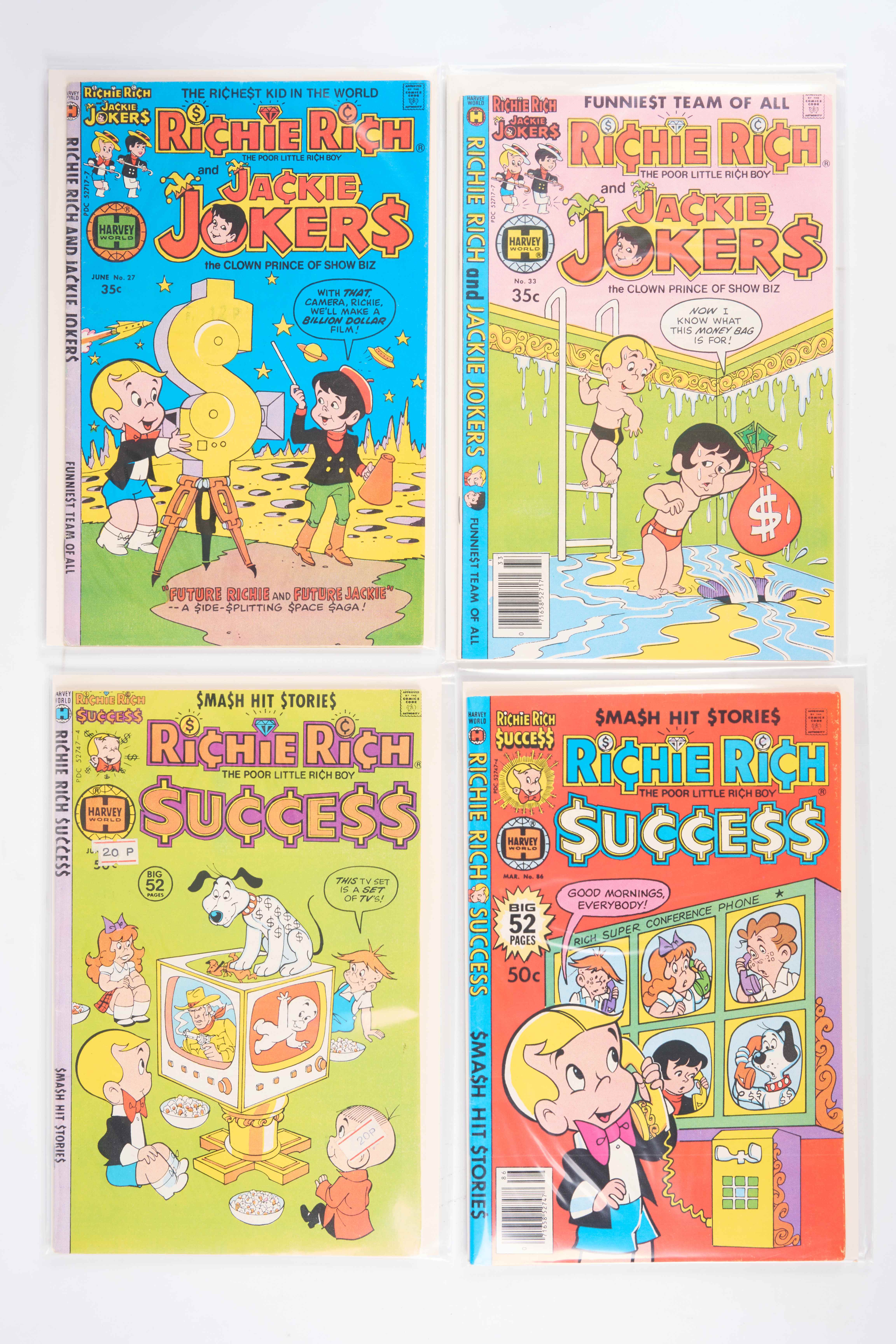 Richie Rich (Harvey Comics, 1970s) Bundle of 20