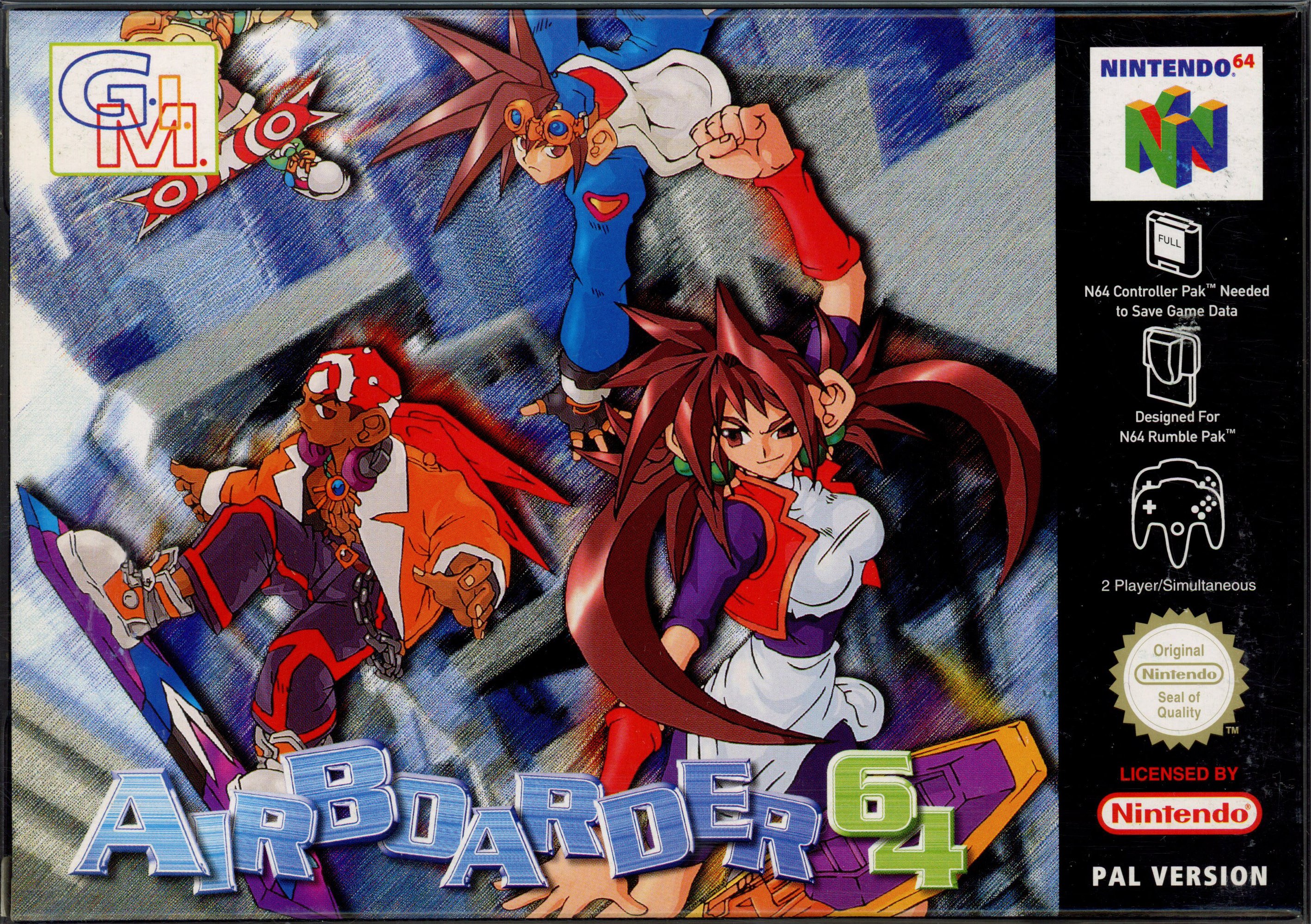 Nintendo - Air Boarder 64 - N64 - Complete in Box 