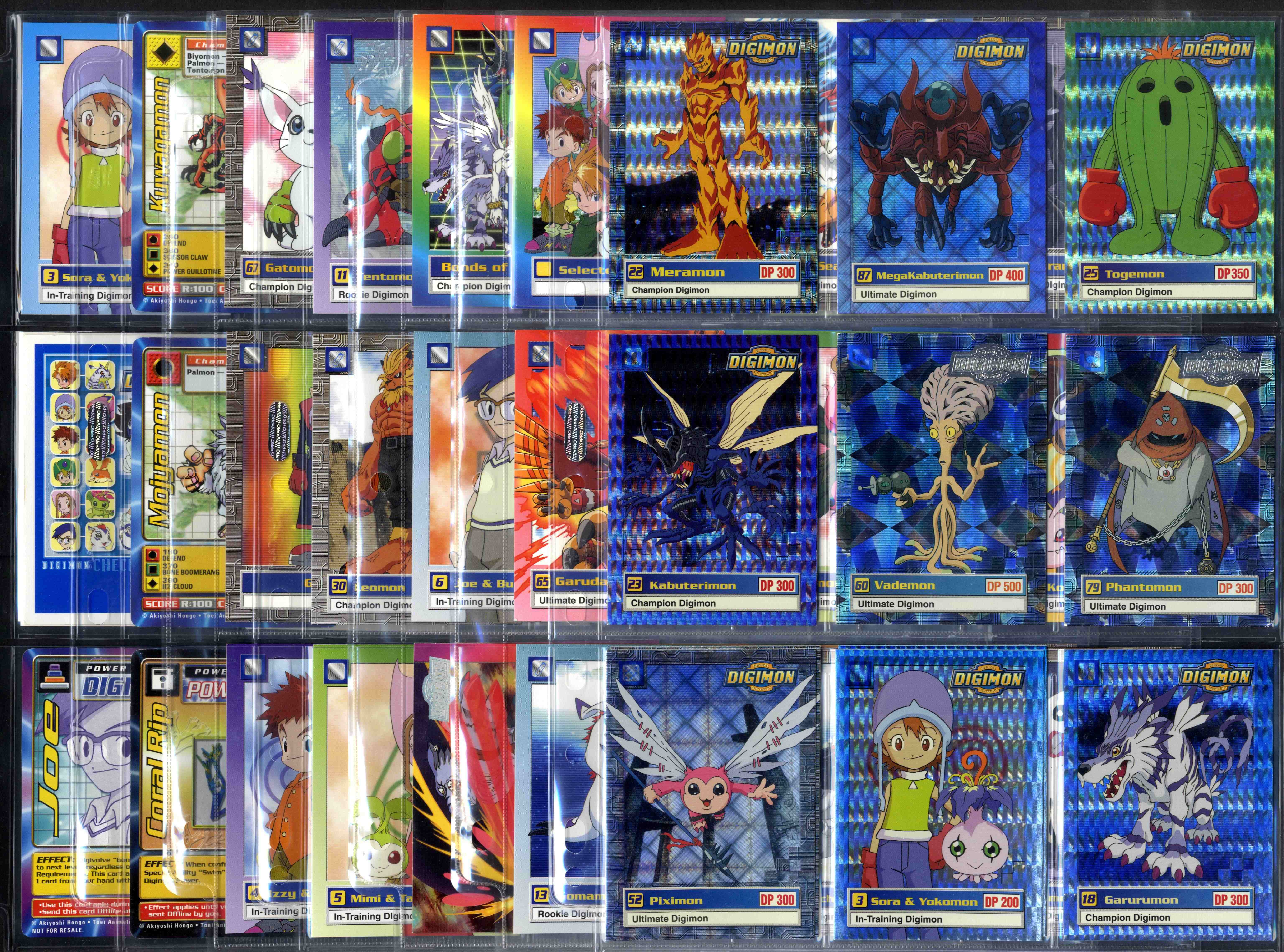 Digmon 1999 CCG - 60 cards