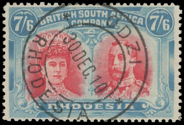 ODZI DC 30 DEC 1910 on 7/6d