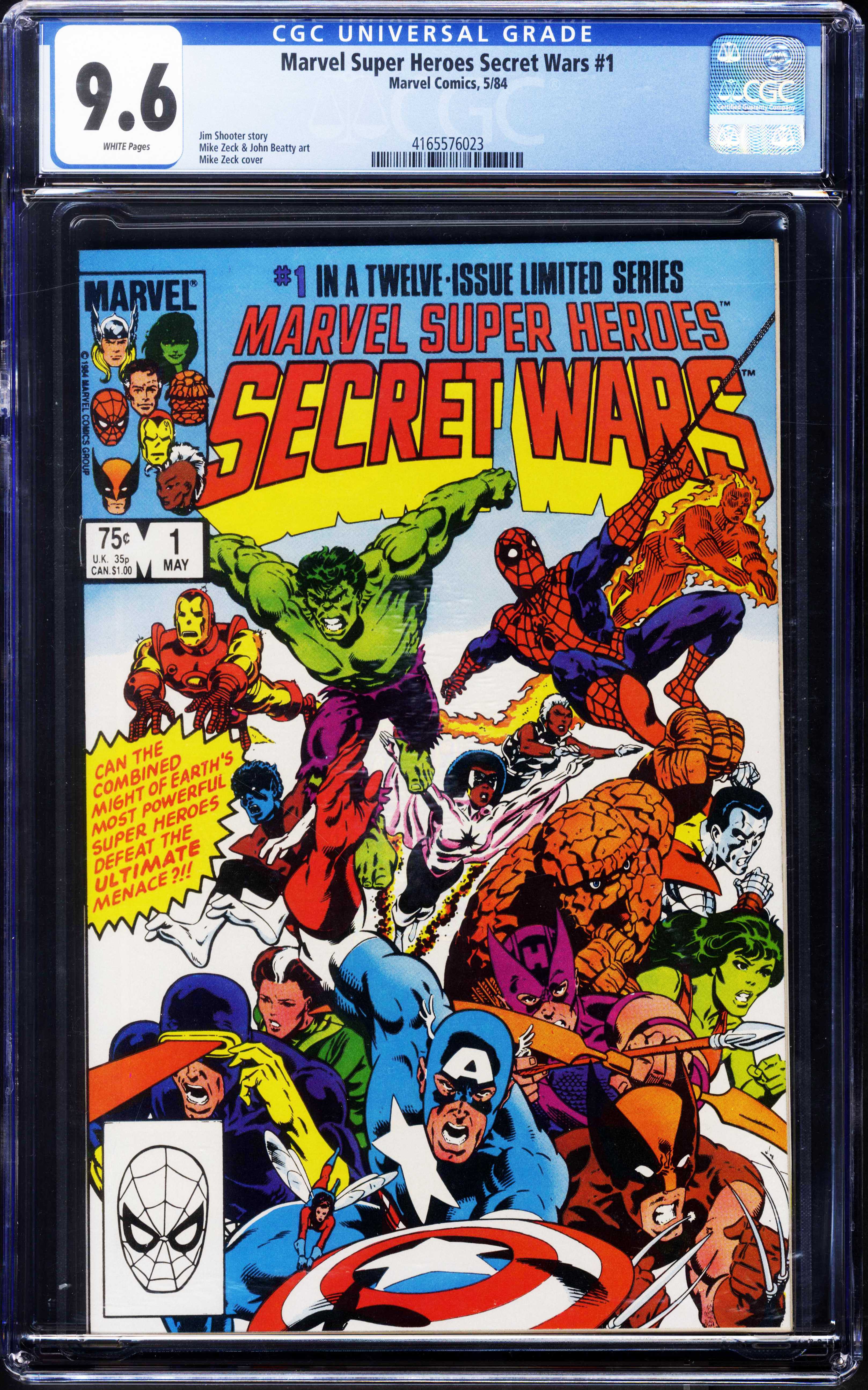Marvel Super Heroes Secret Wars #1 (Marvel Comics 1984) CGC 9.6