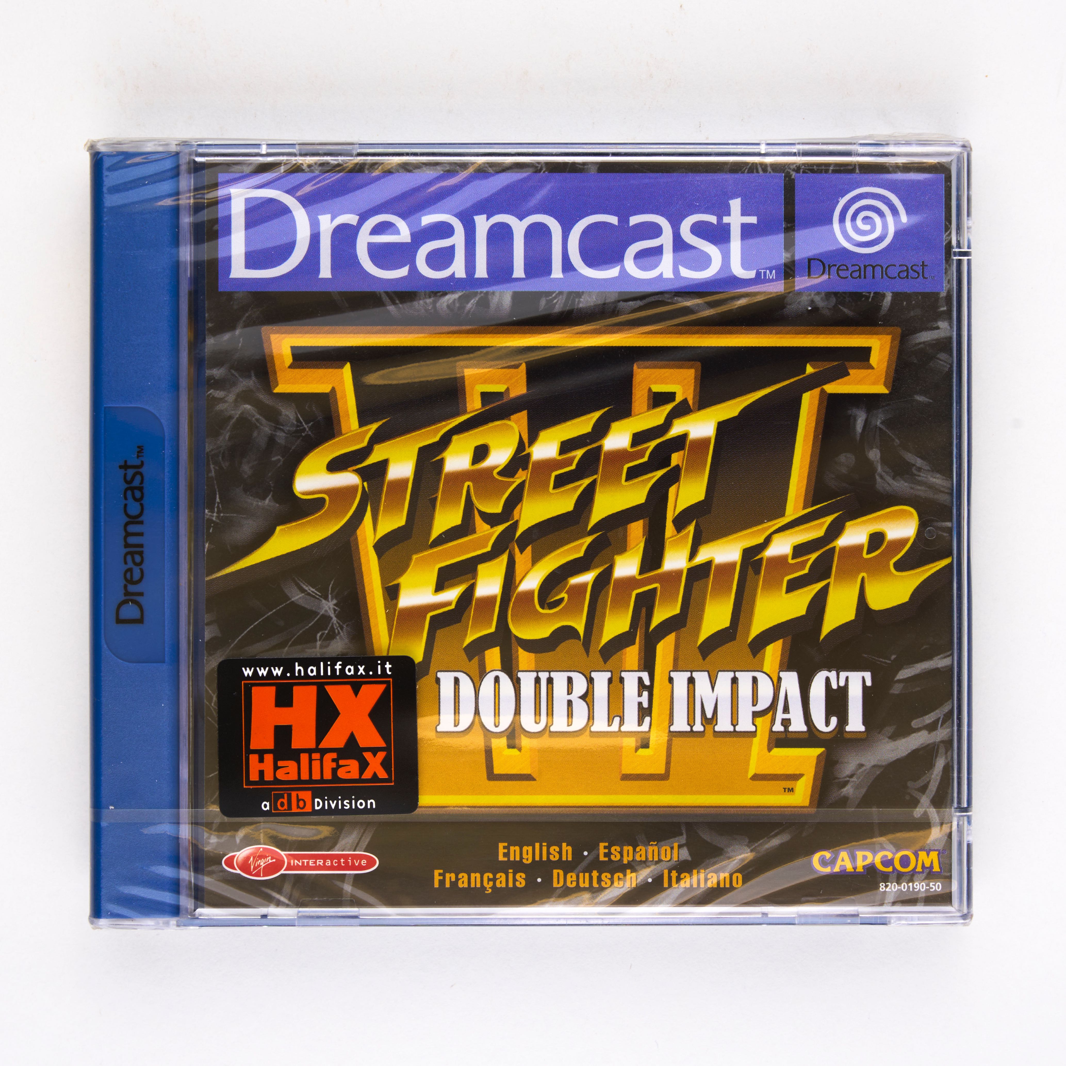 SEGA - Street Fighter III Double Impact   - Dreamcast - Sealed 