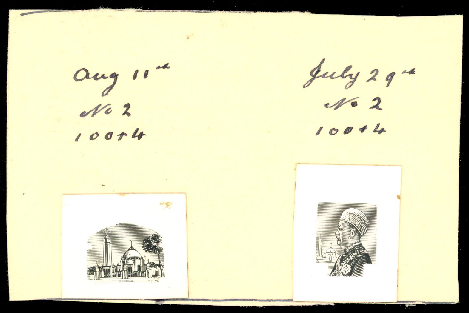 Malaya Selangor 1935 Master Die proofs