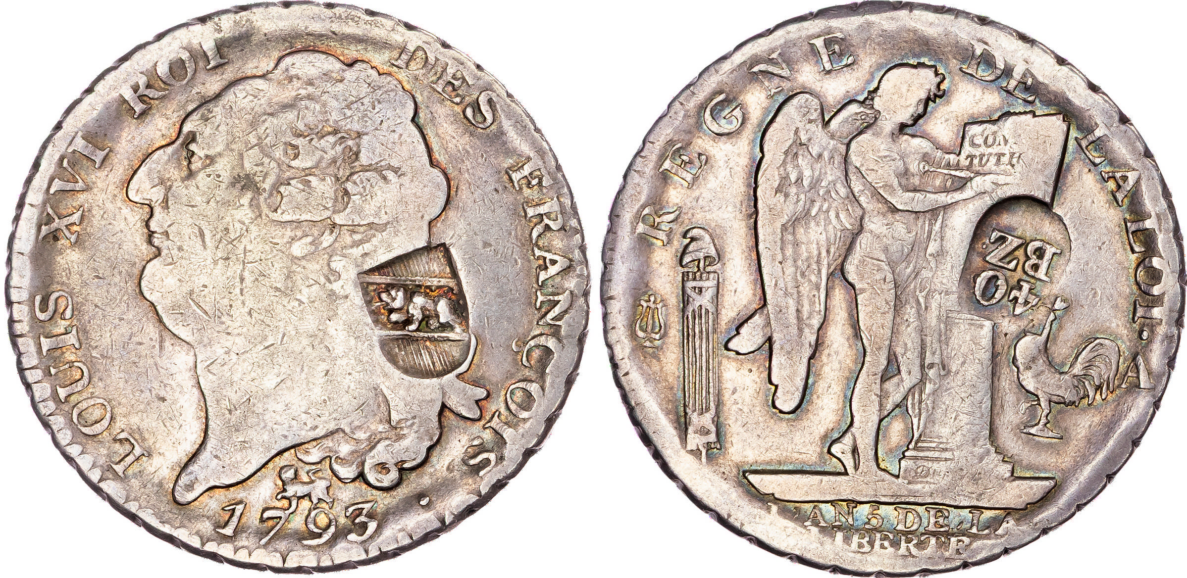 Switzerland, Bern, silver 40 Batzen
