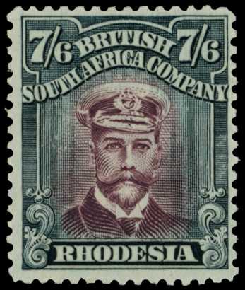 1922-3 7/6d Head Die IIIB, perf 14, white...