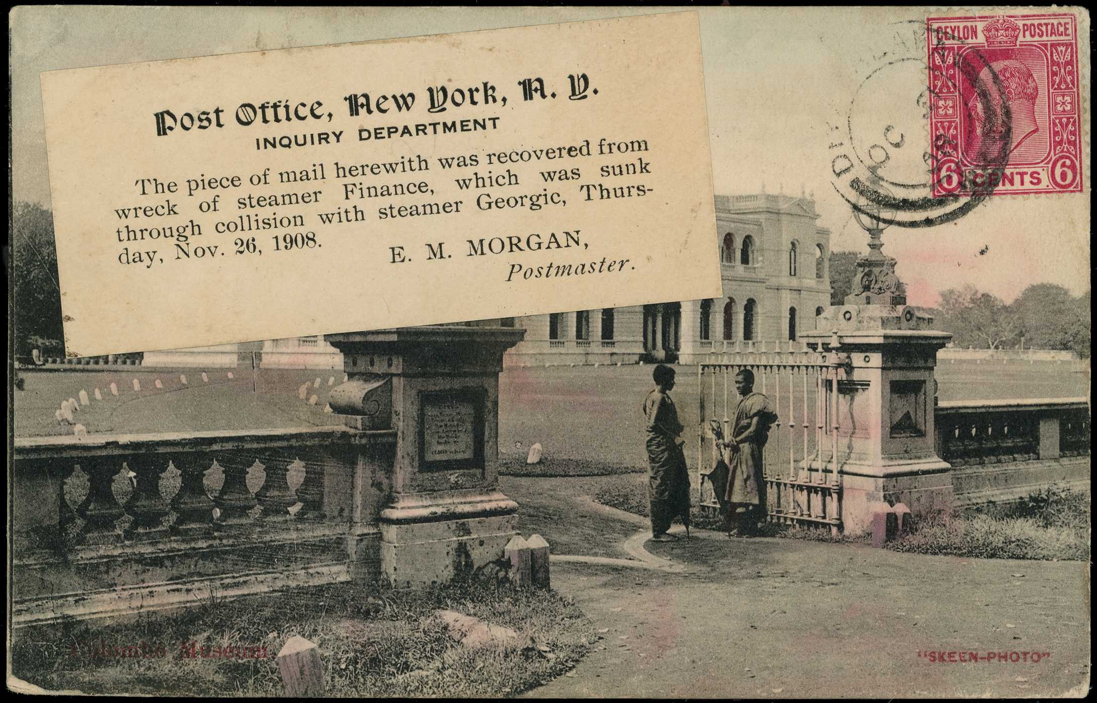 Panama: 1908 picture postcard from...