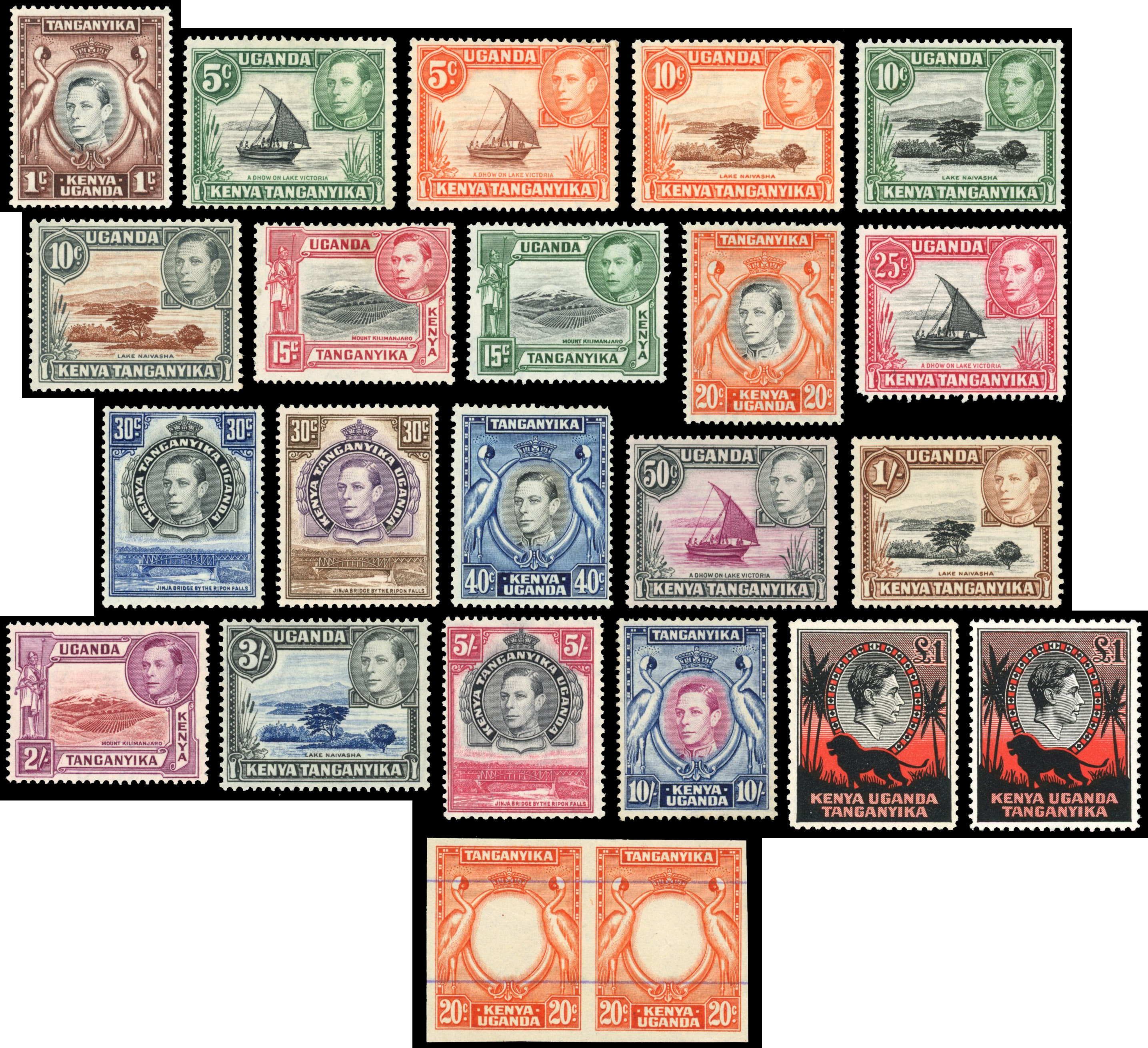 KUT SG 131-150c collection mint