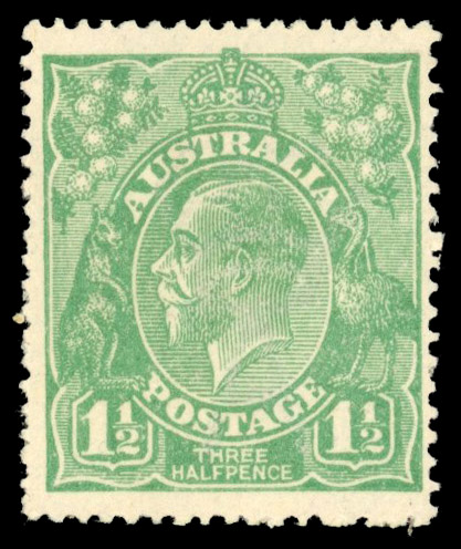 Australia 1913-36 mixed mint and used selection arranged on stockcards