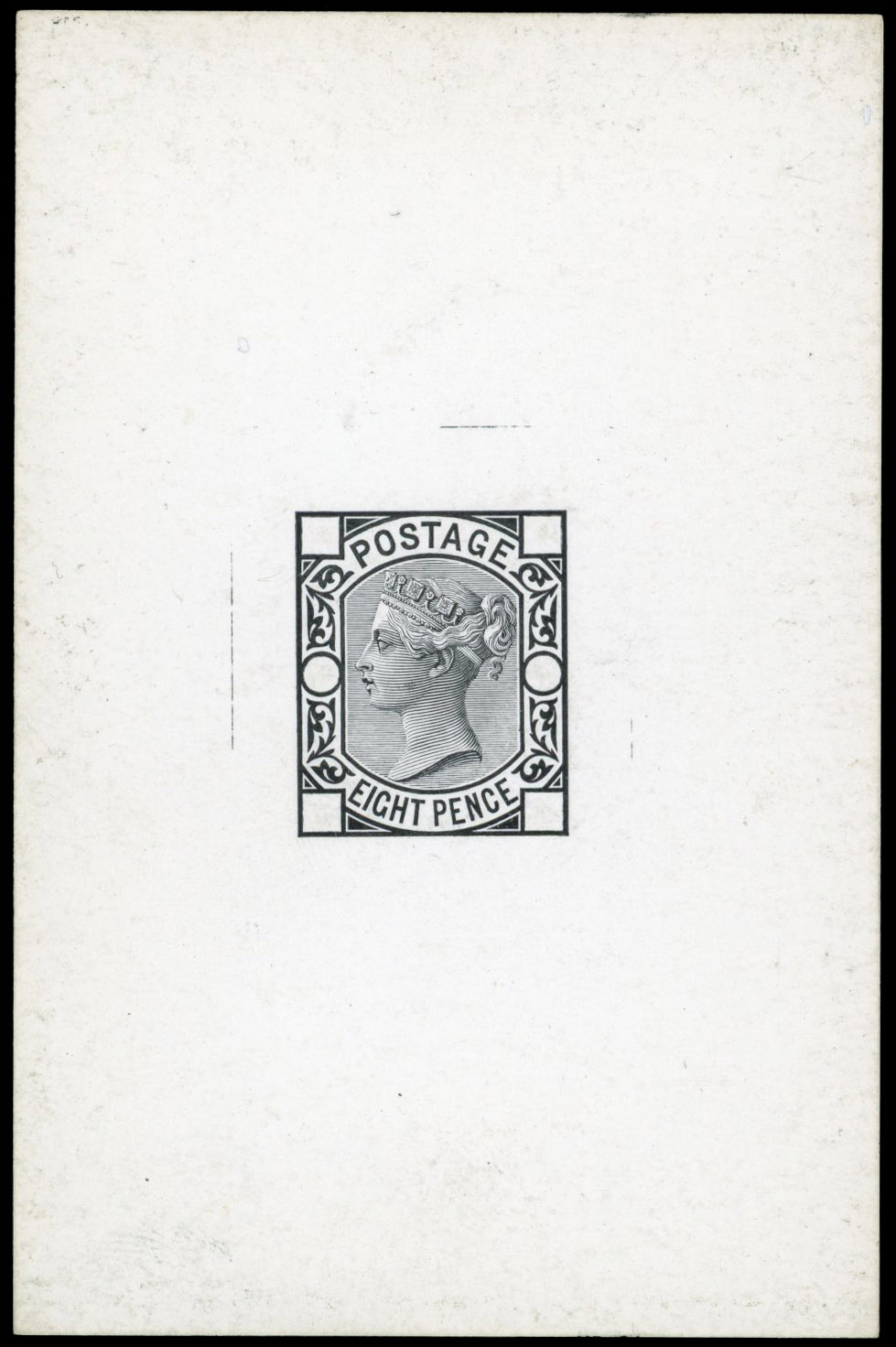 SG69s 1856 6d Deep lilac Pl.1. SPECIMEN block of eight.