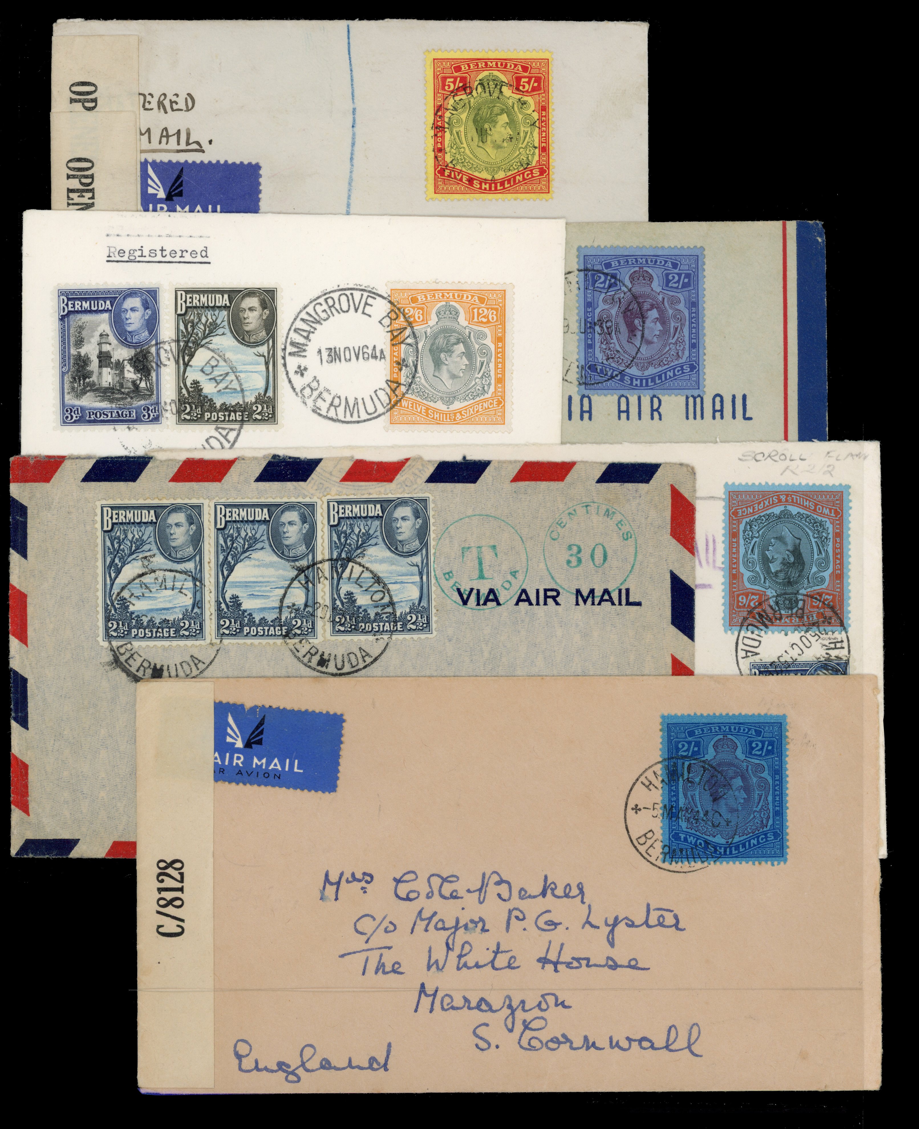 Bermuda KG VI covers